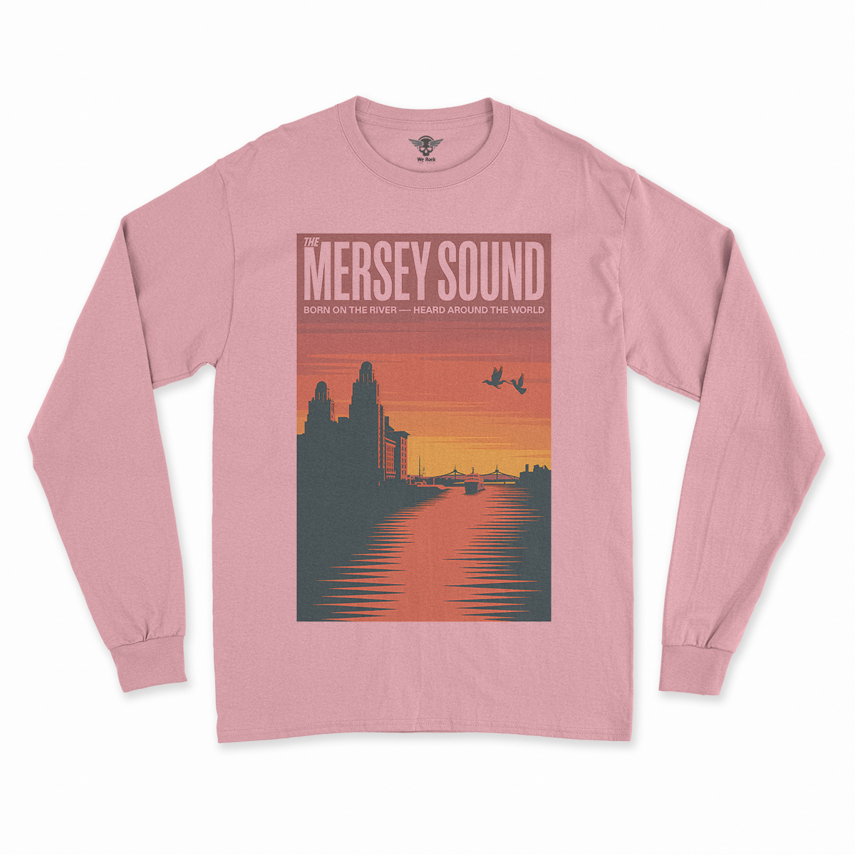 The Mersey Sound — Born on the River Liverpool Heritage Tee — Design II