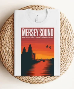 The Mersey Sound — Born on the River Liverpool Heritage Tee — Design II