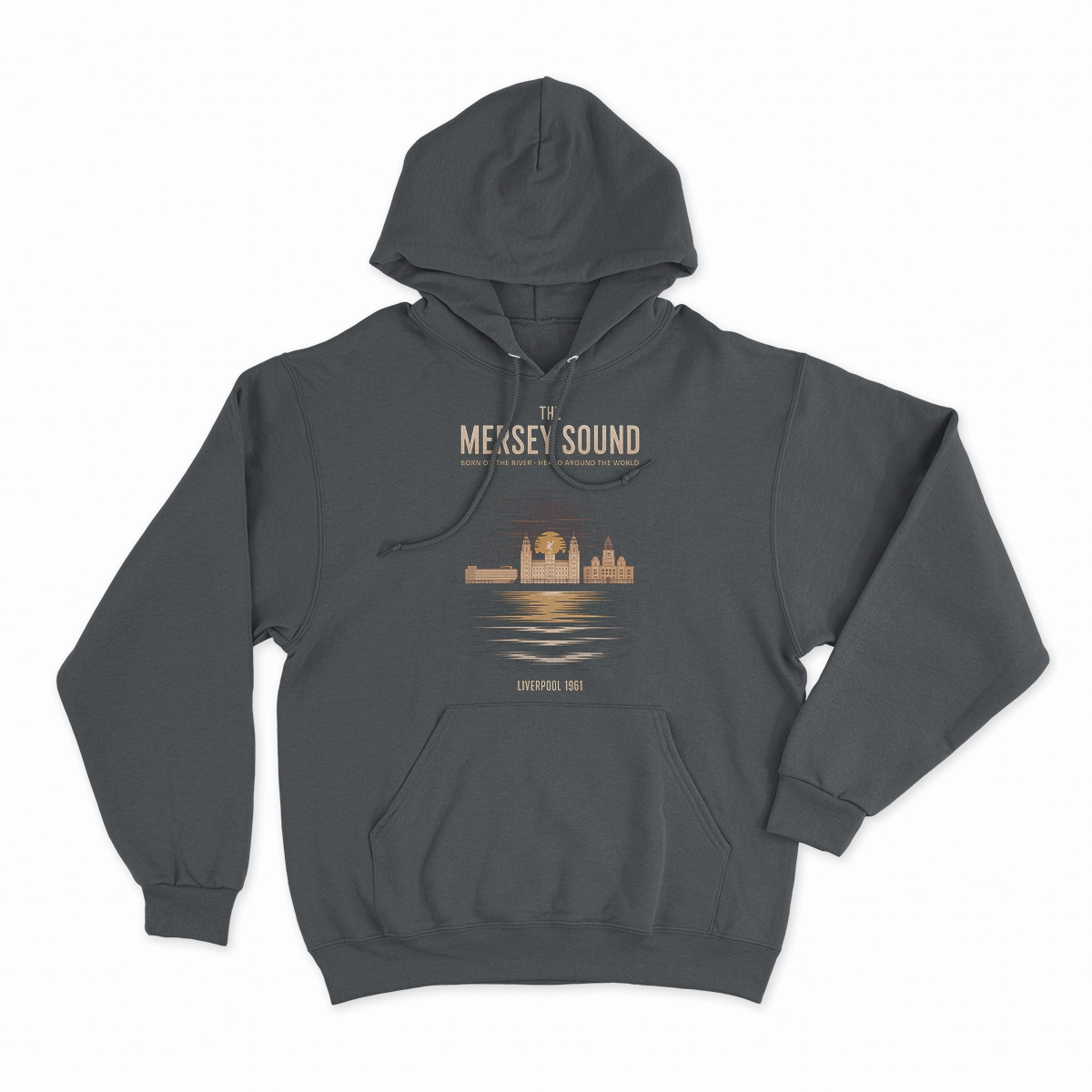 The Mersey Sound — Born on the River Liverpool Heritage Tee