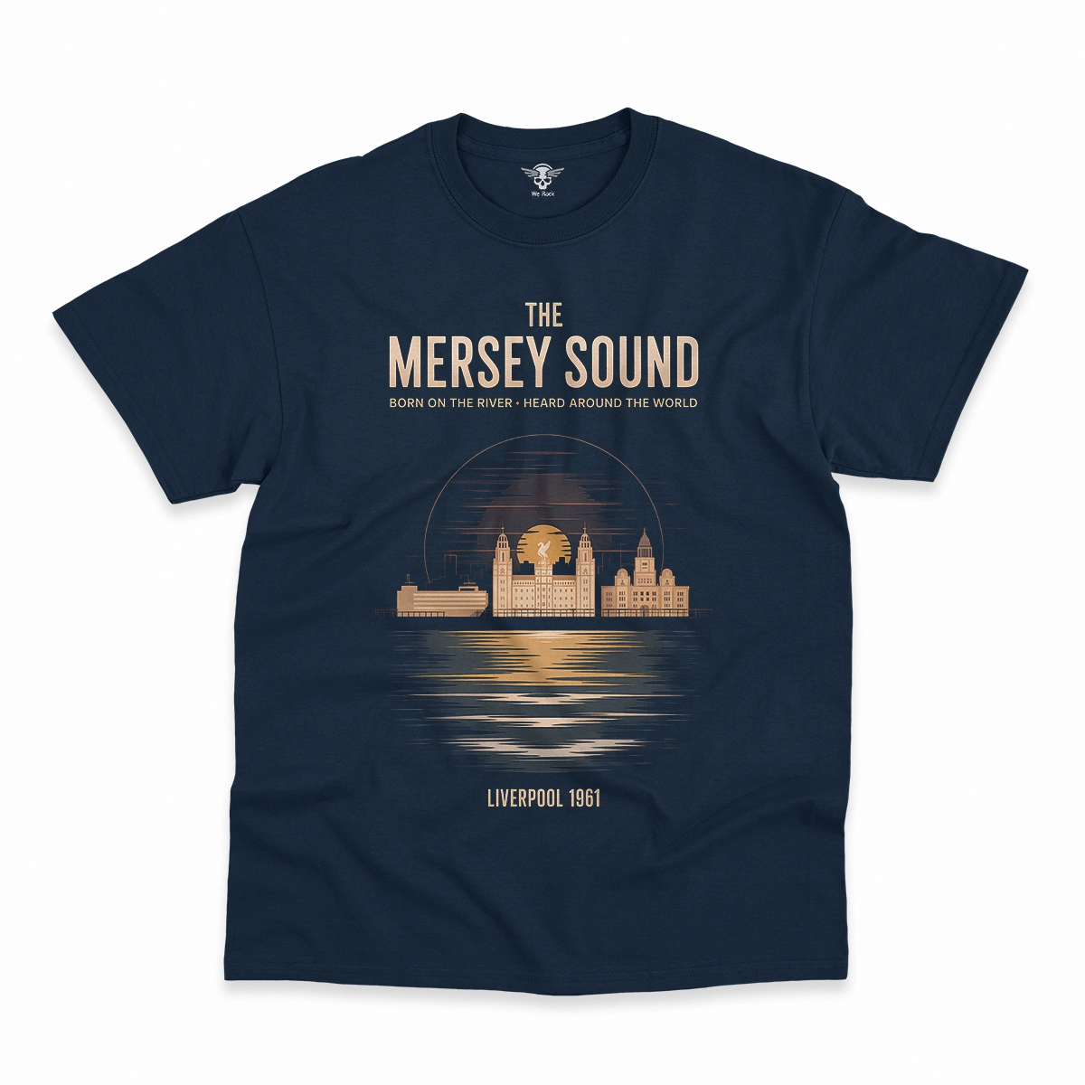 The Mersey Sound — Born on the River Liverpool Heritage Tee