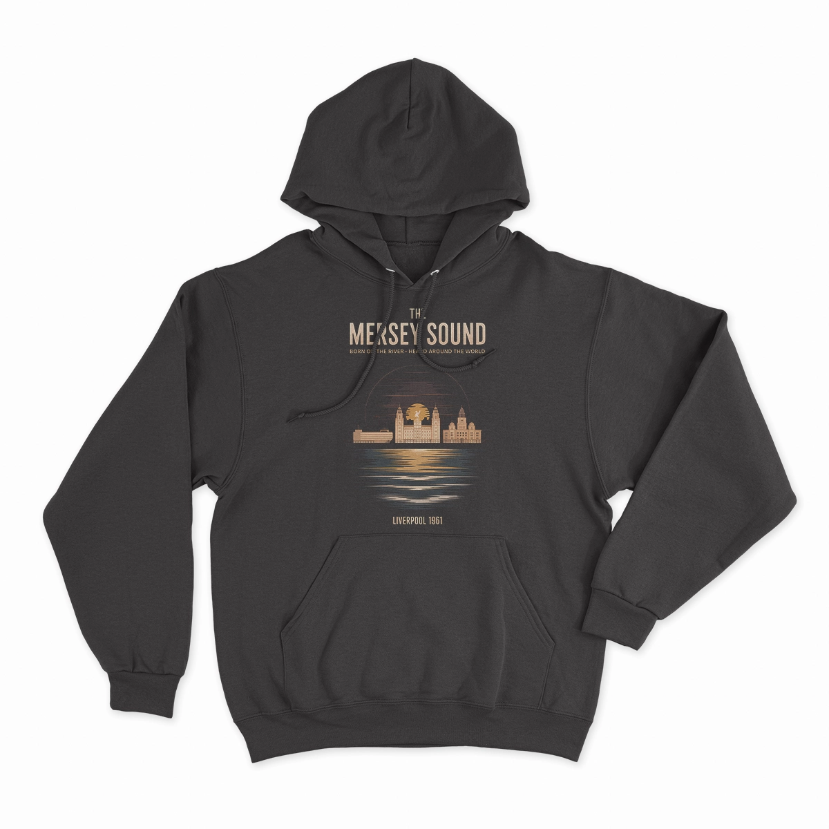 The Mersey Sound — Born on the River Liverpool Heritage Tee
