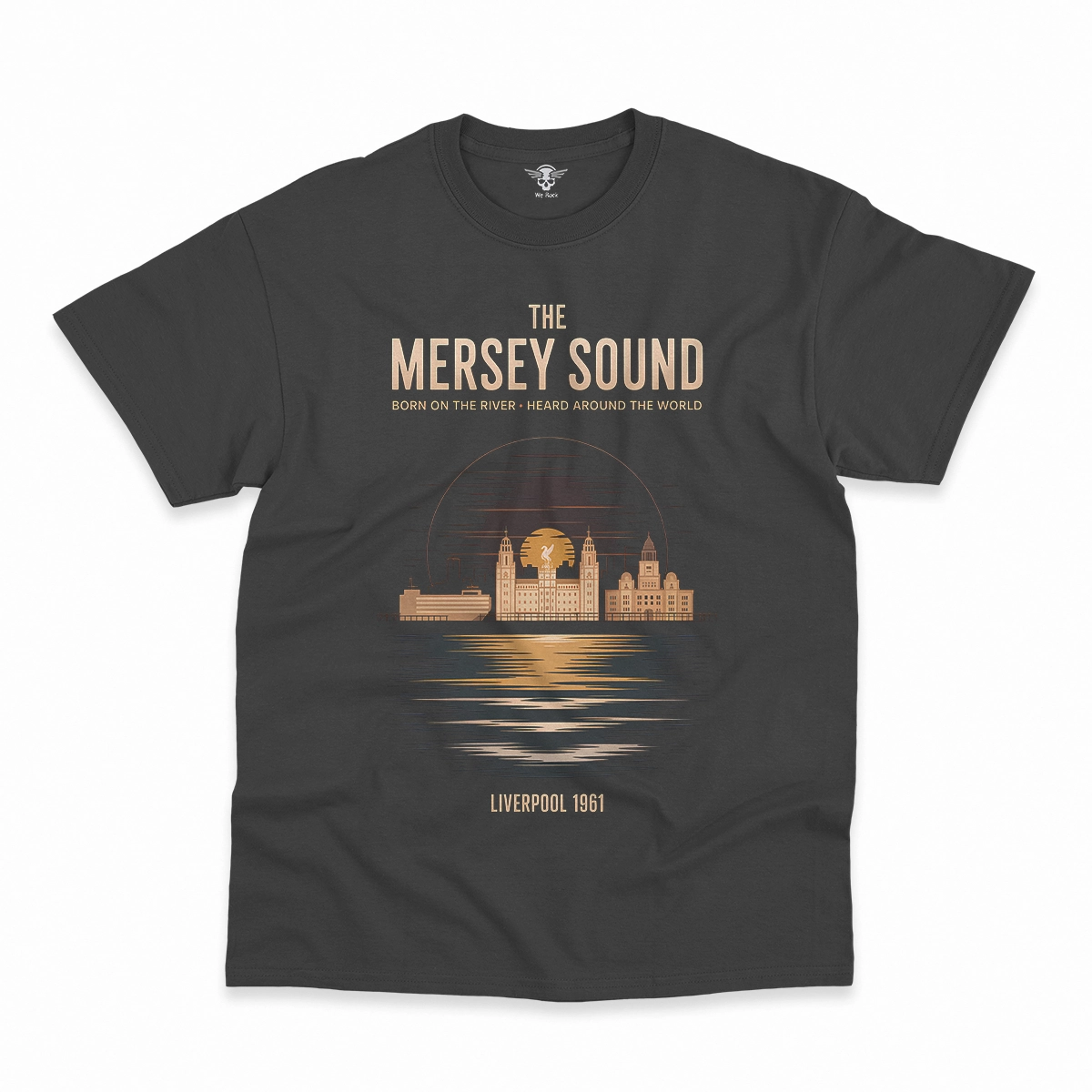 The Mersey Sound — Born on the River Liverpool Heritage Tee