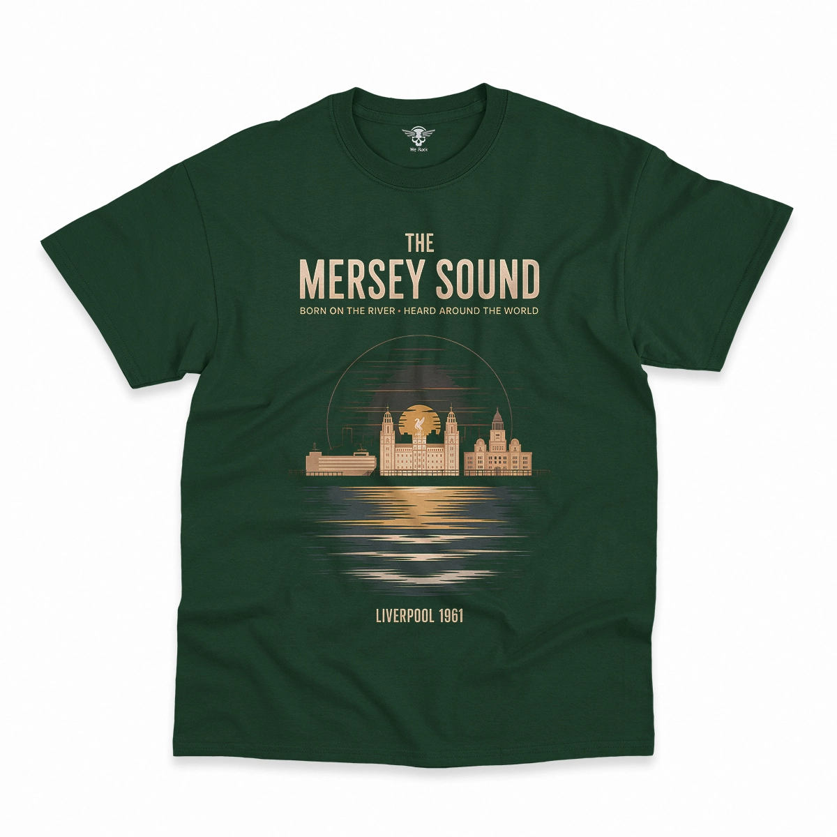 The Mersey Sound — Born on the River Liverpool Heritage Tee
