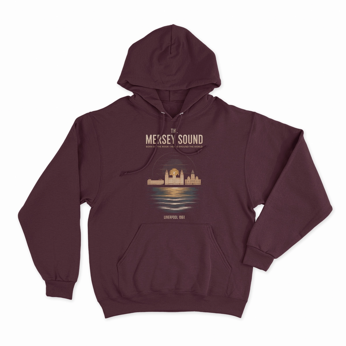 The Mersey Sound — Born on the River Liverpool Heritage Tee