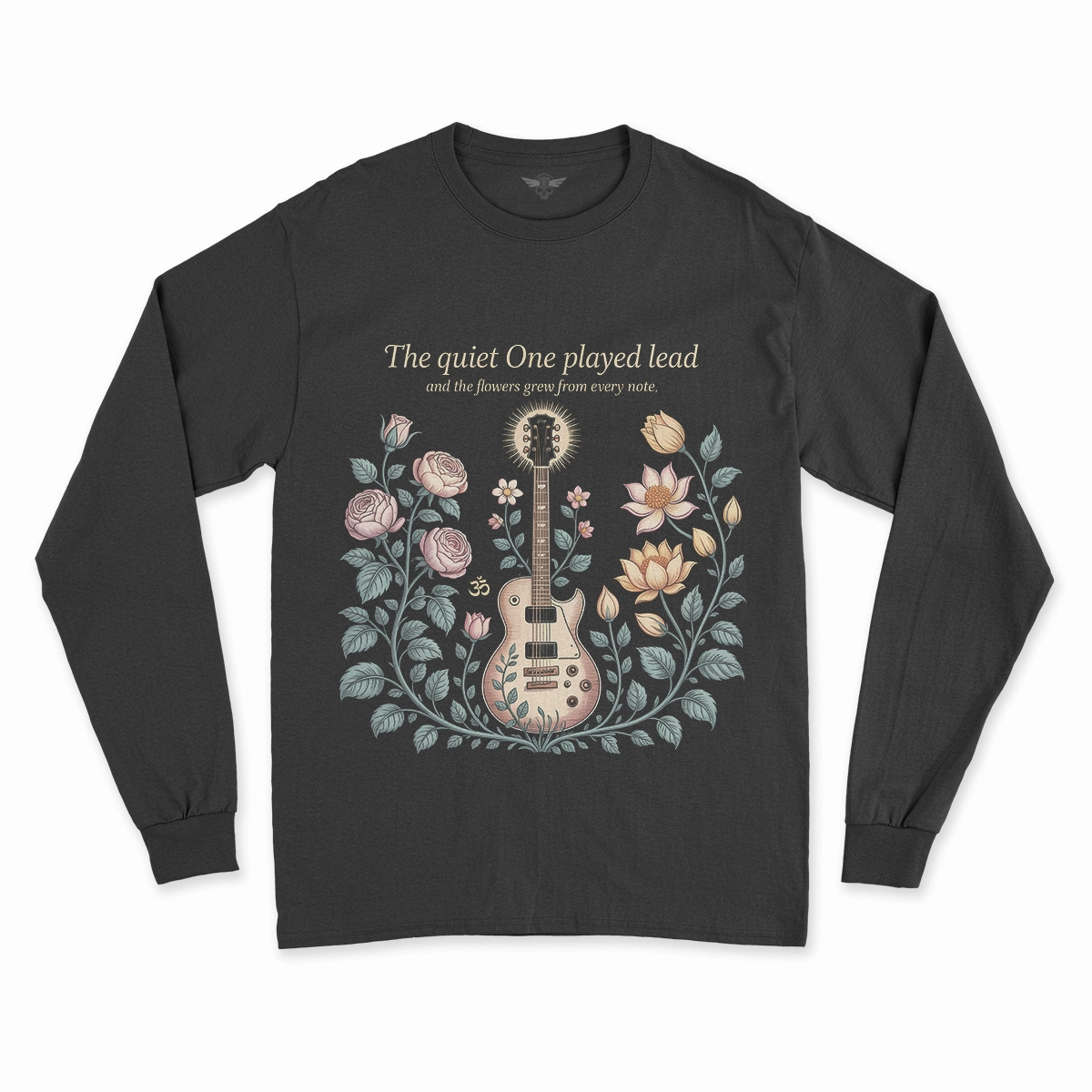 The Quiet One Played Lead — Botanical Heritage Rock Tee — Devotee Edition