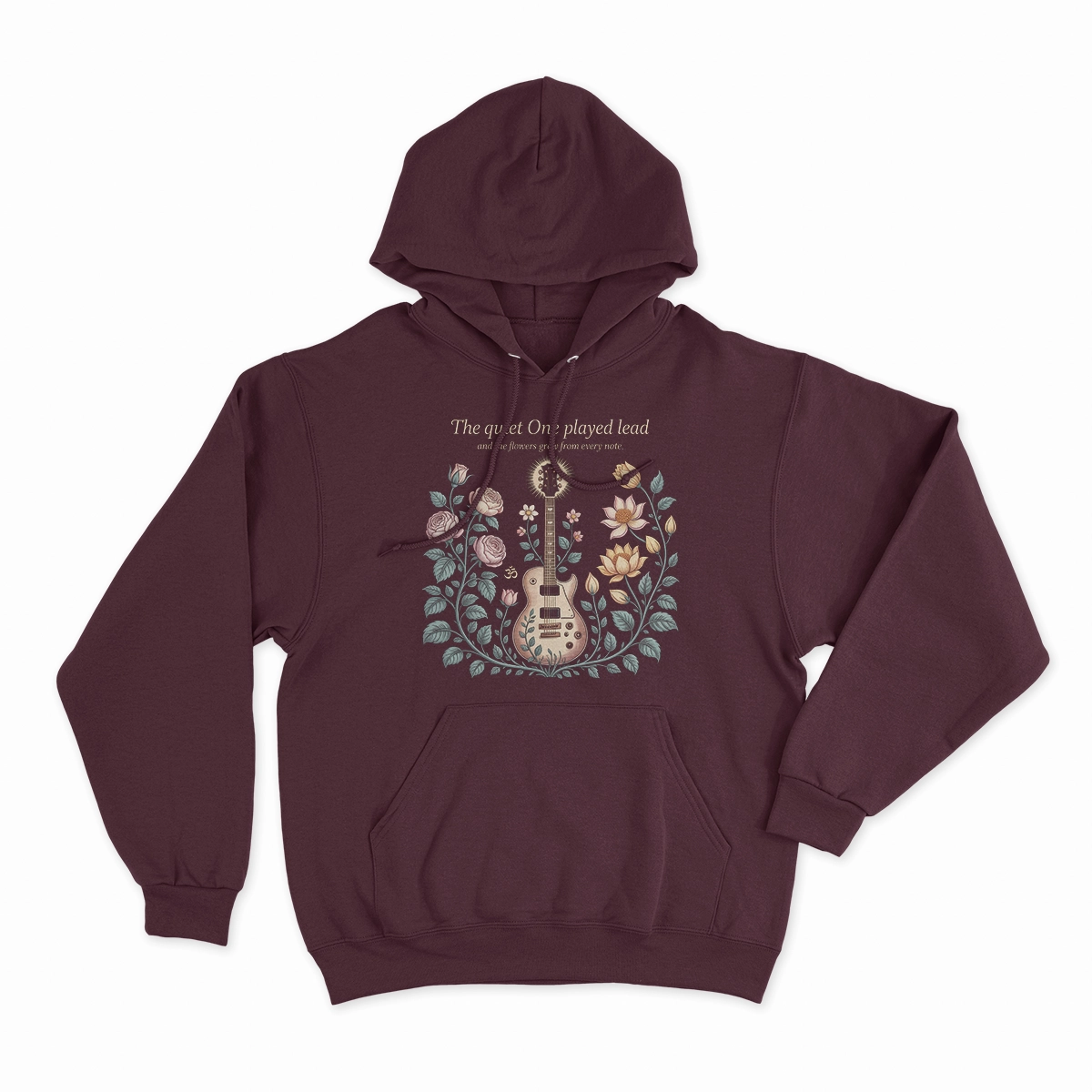 The Quiet One Played Lead — Botanical Heritage Rock Tee — Devotee Edition