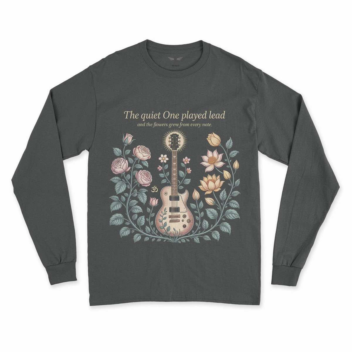 The Quiet One Played Lead — Botanical Heritage Rock Tee — Devotee Edition