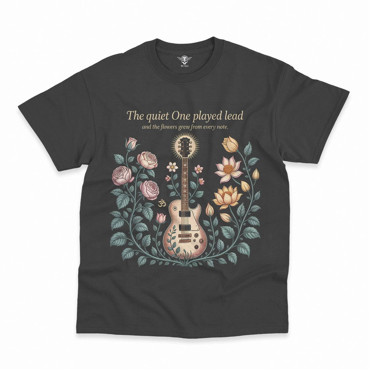 The Quiet One Played Lead — Botanical Heritage Rock Tee — Devotee Edition