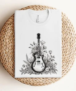 The Quiet One Played Lead — Botanical Heritage Rock Tee — Devotee Edition I