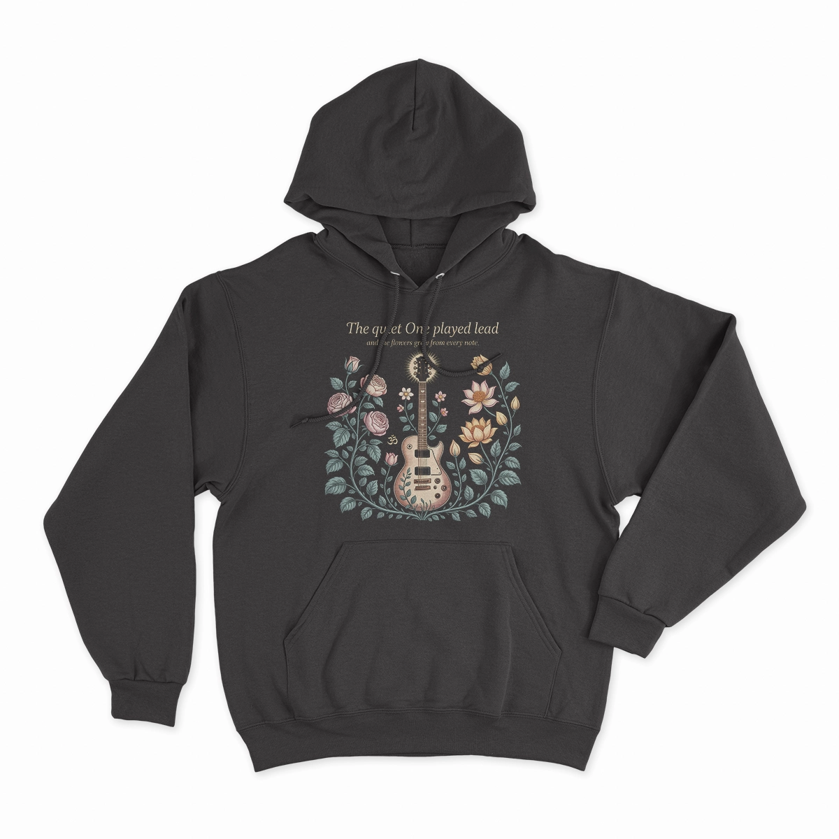 The Quiet One Played Lead — Botanical Heritage Rock Tee — Devotee Edition