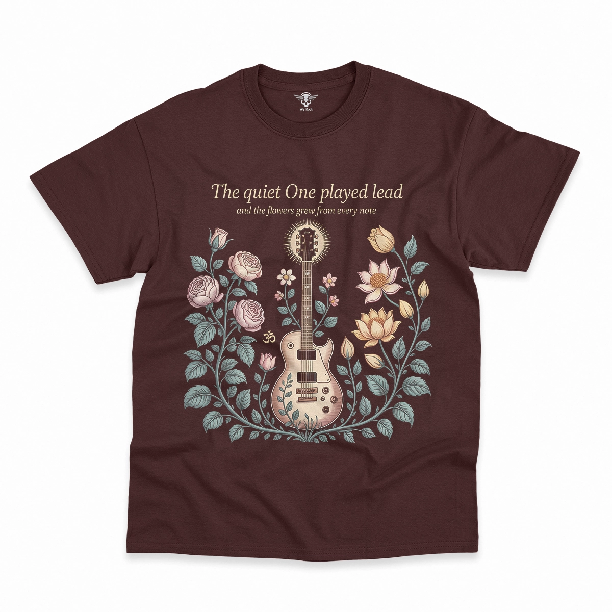 The Quiet One Played Lead — Botanical Heritage Rock Tee — Devotee Edition