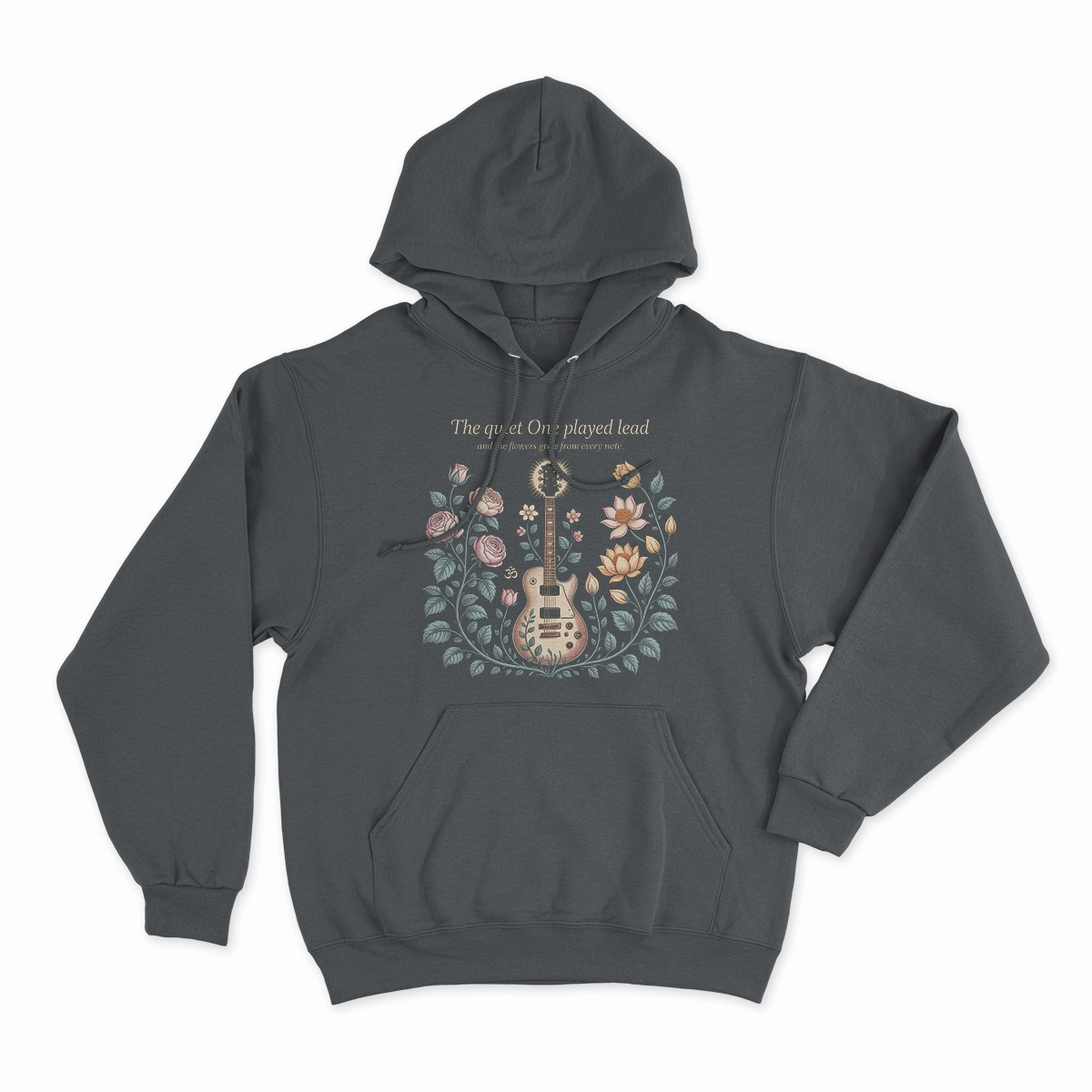 The Quiet One Played Lead — Botanical Heritage Rock Tee — Devotee Edition