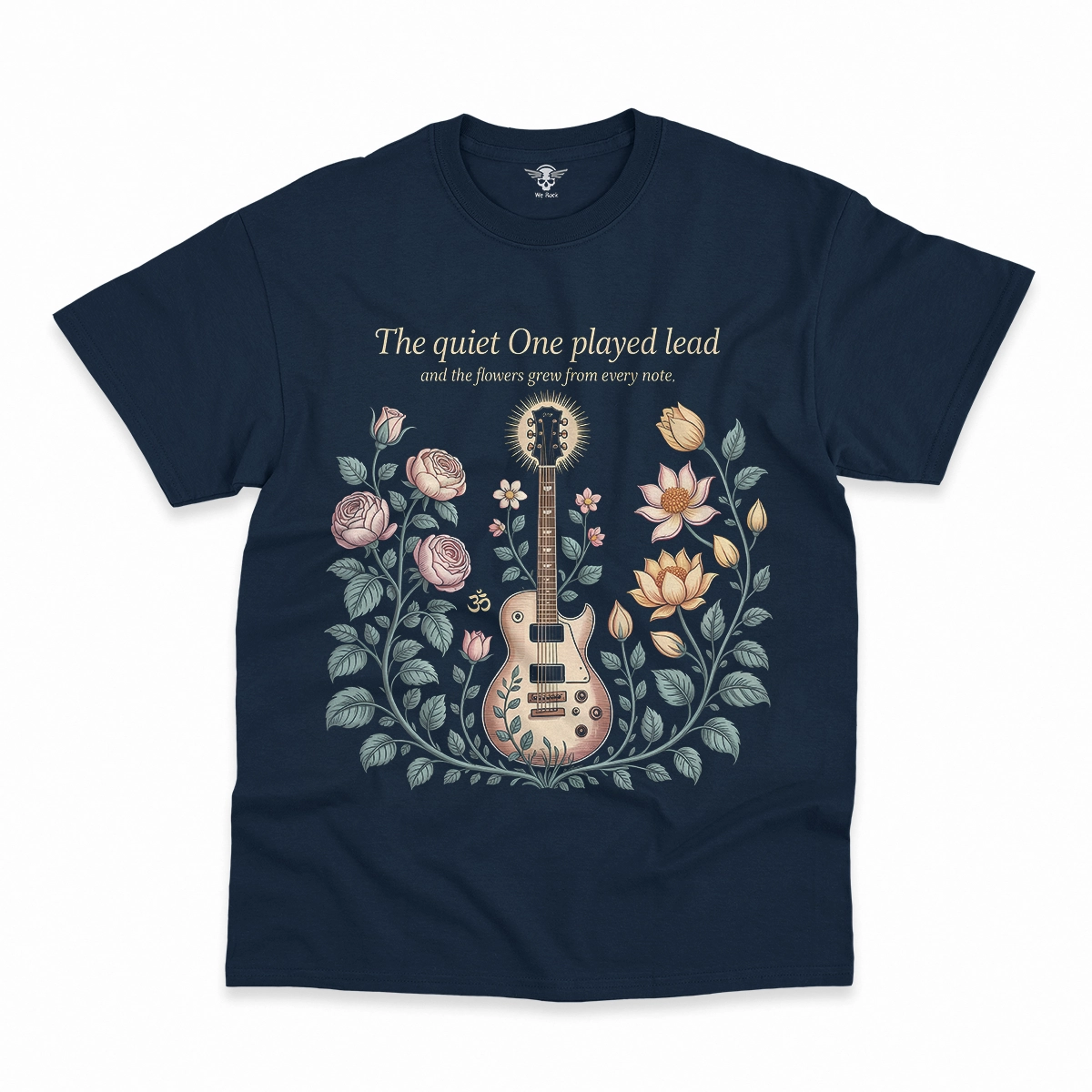 The Quiet One Played Lead — Botanical Heritage Rock Tee — Devotee Edition