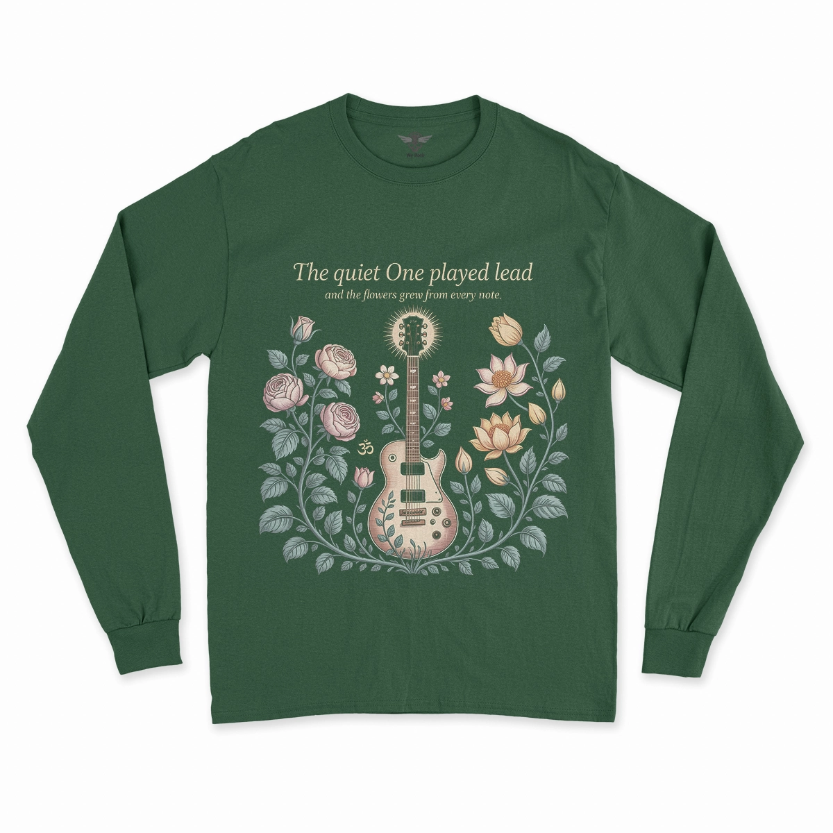 The Quiet One Played Lead — Botanical Heritage Rock Tee — Devotee Edition