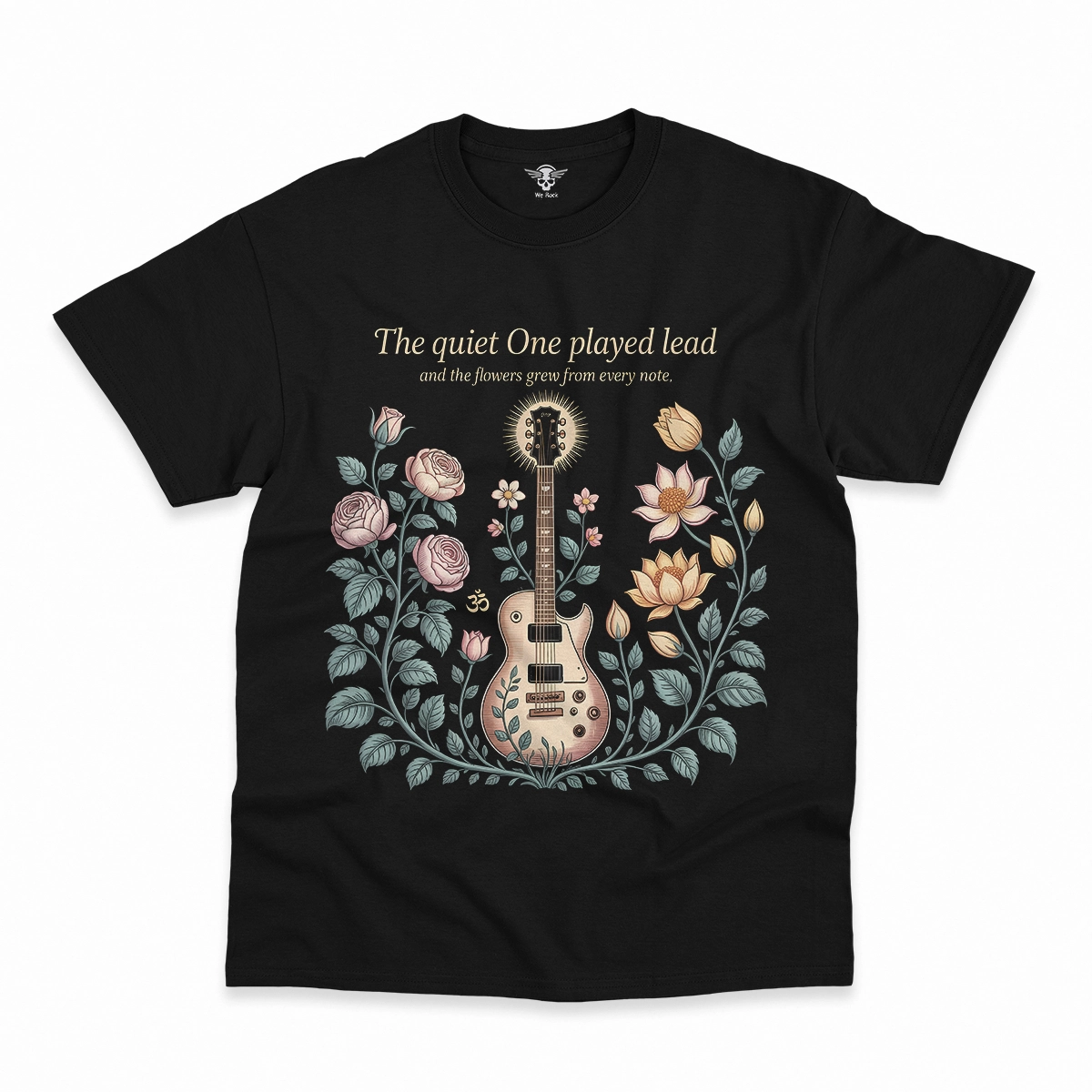 The Quiet One Played Lead — Botanical Heritage Rock Tee — Devotee Edition