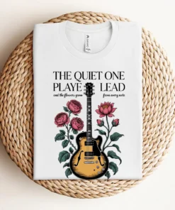 The Quiet One Played Lead — Botanical Heritage Rock Tee