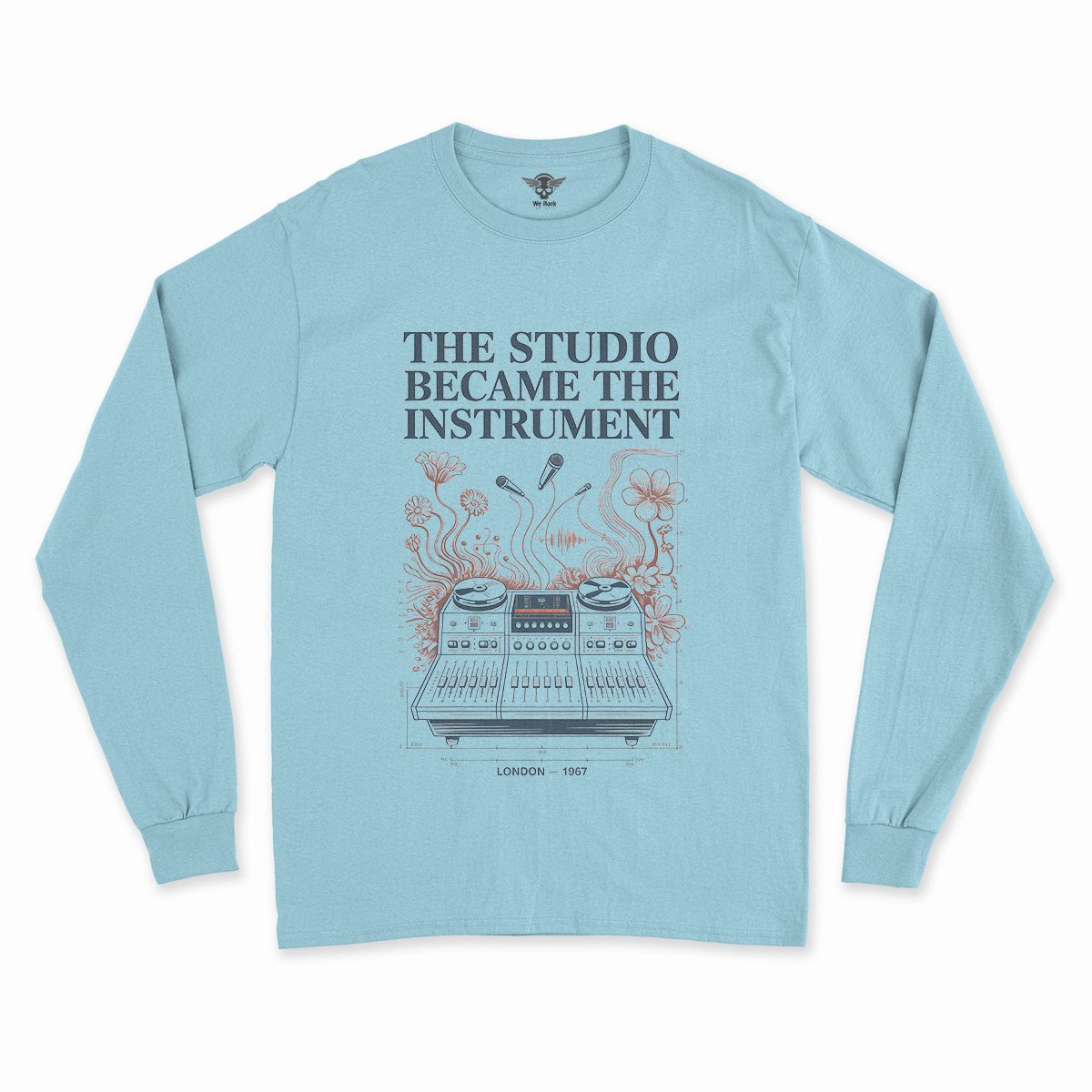 The Studio Became the Instrument — London 1967 Rock Tee — Design II