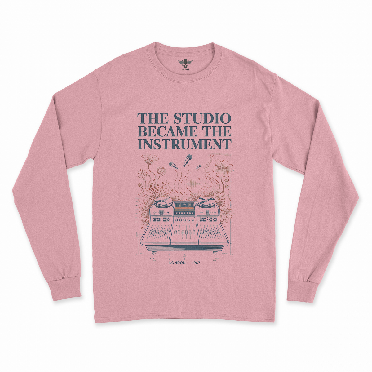 The Studio Became the Instrument — London 1967 Rock Tee — Design II