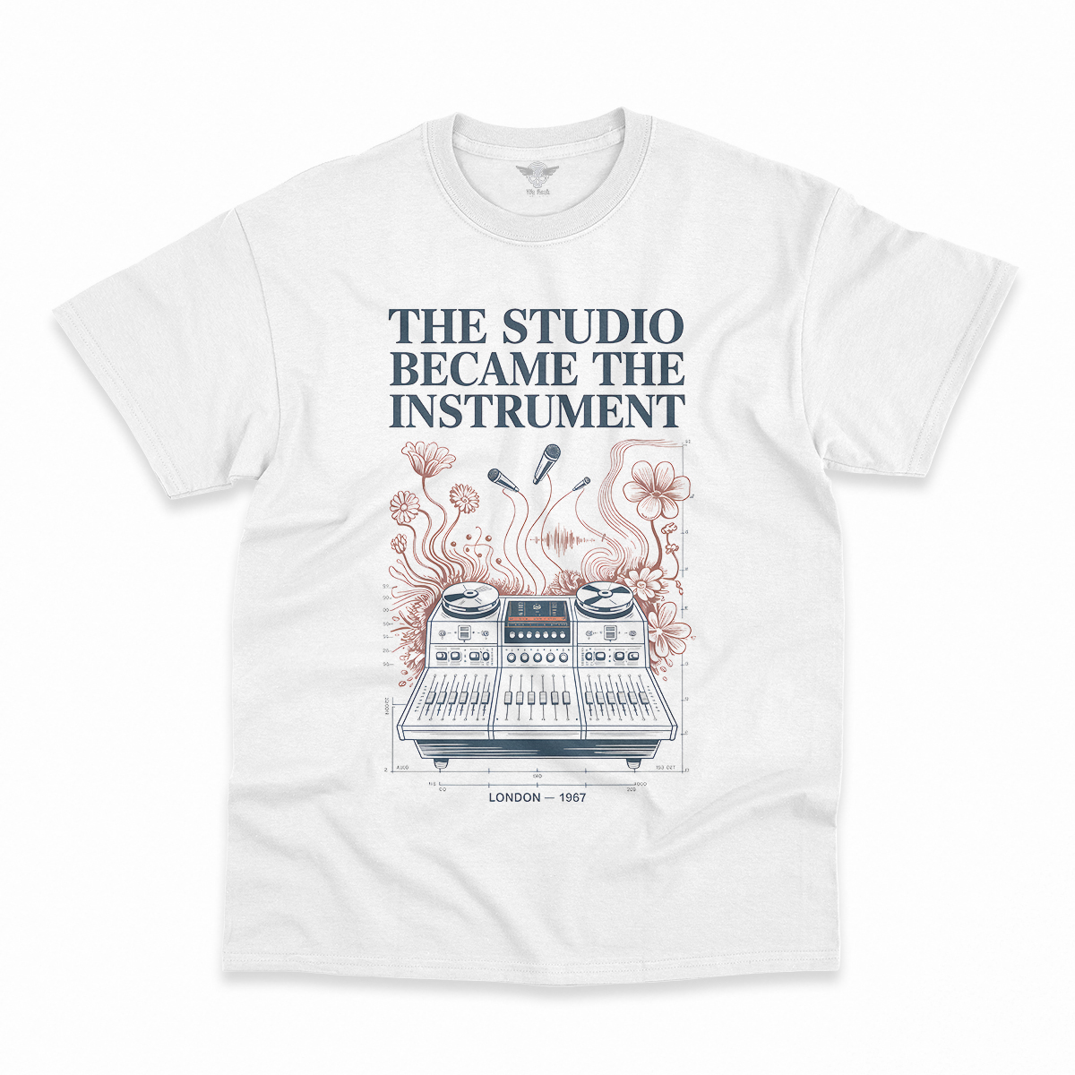 The Studio Became the Instrument — London 1967 Rock Tee — Design II