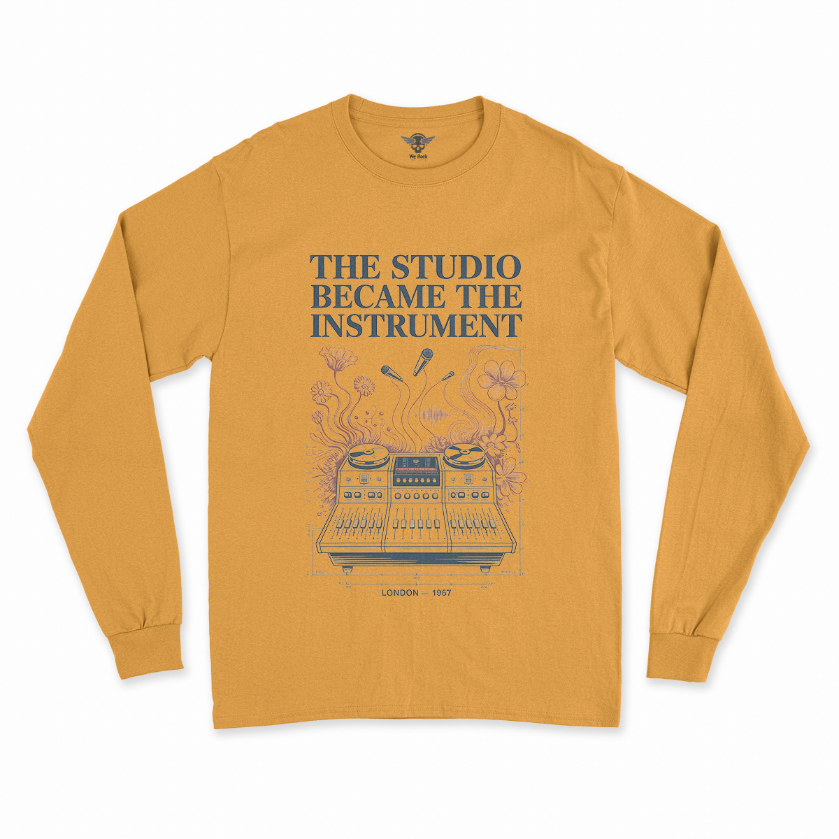The Studio Became the Instrument — London 1967 Rock Tee — Design II