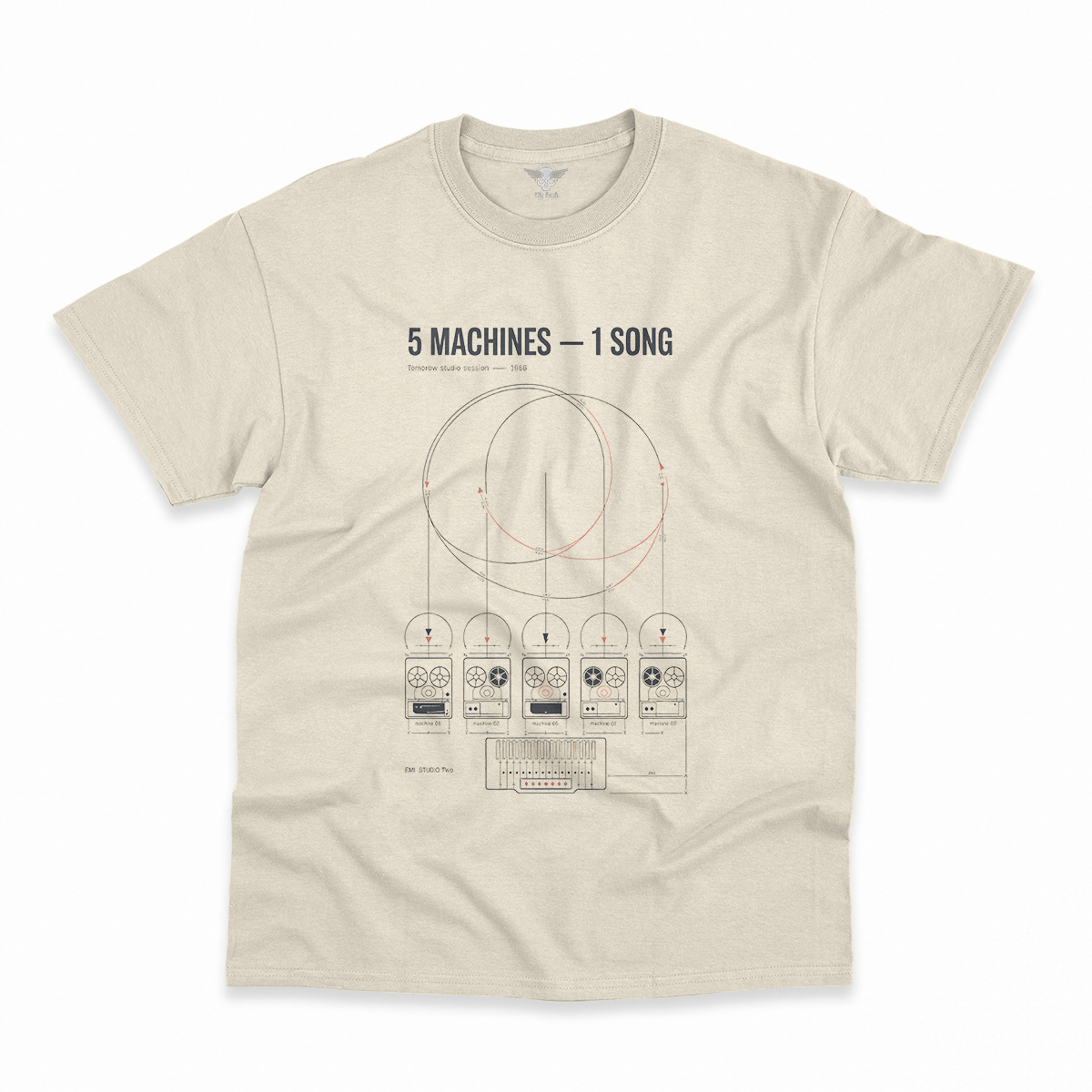 The Studio Became the Instrument — London 1967 Rock Tee — Scholar Edition I