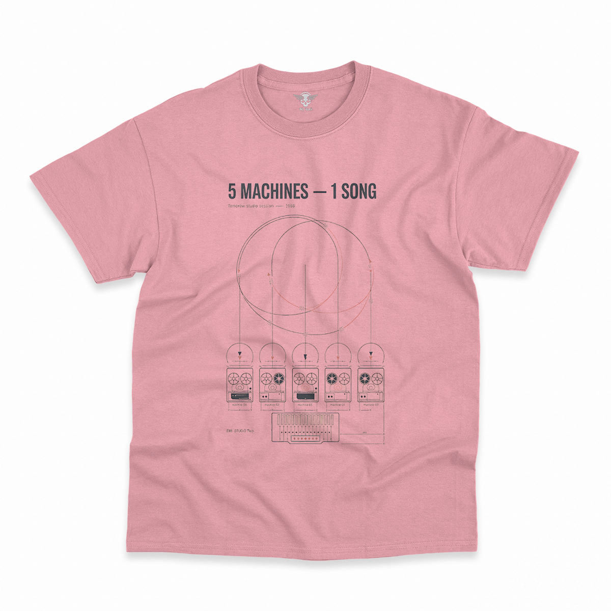 The Studio Became the Instrument — London 1967 Rock Tee — Scholar Edition I