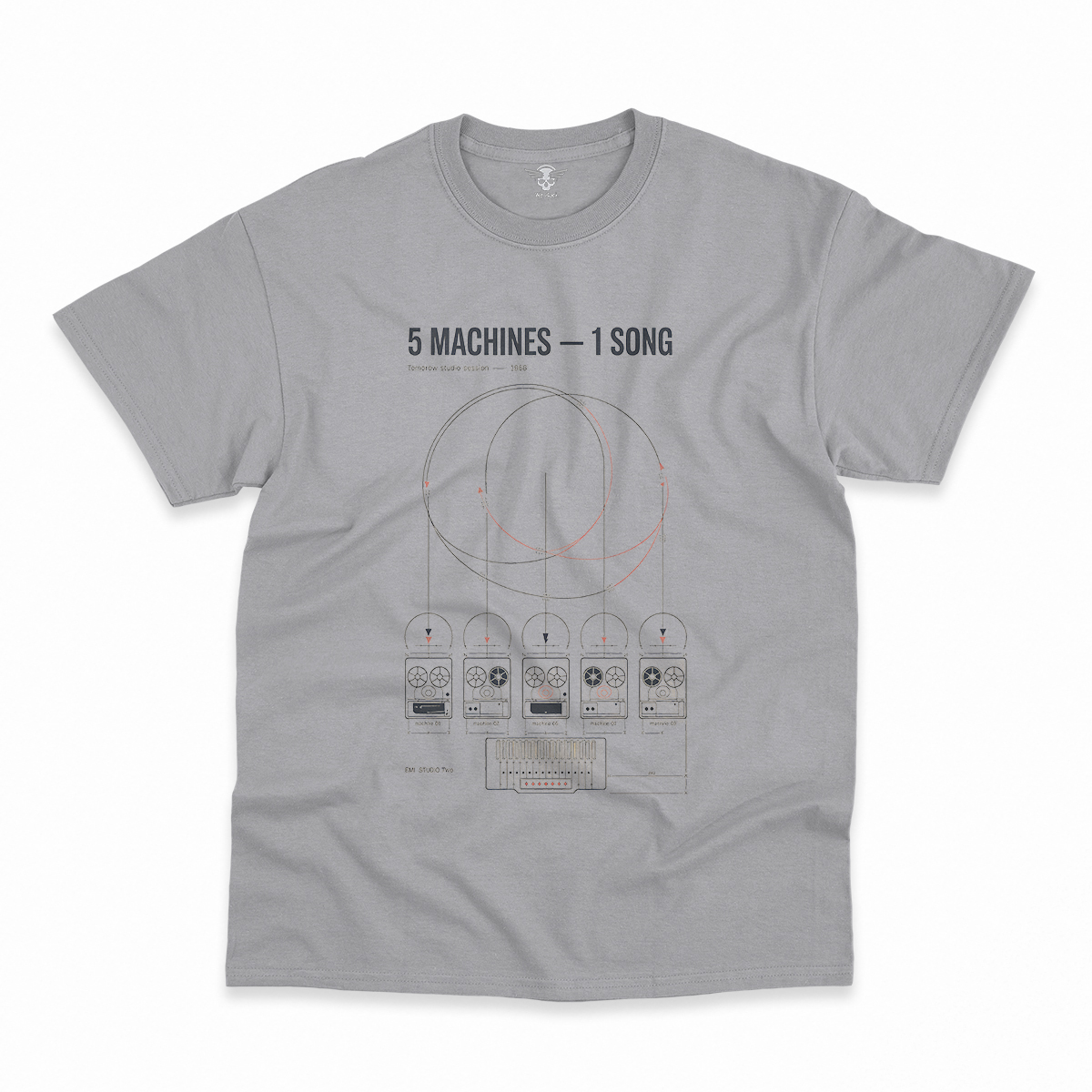 The Studio Became the Instrument — London 1967 Rock Tee — Scholar Edition I