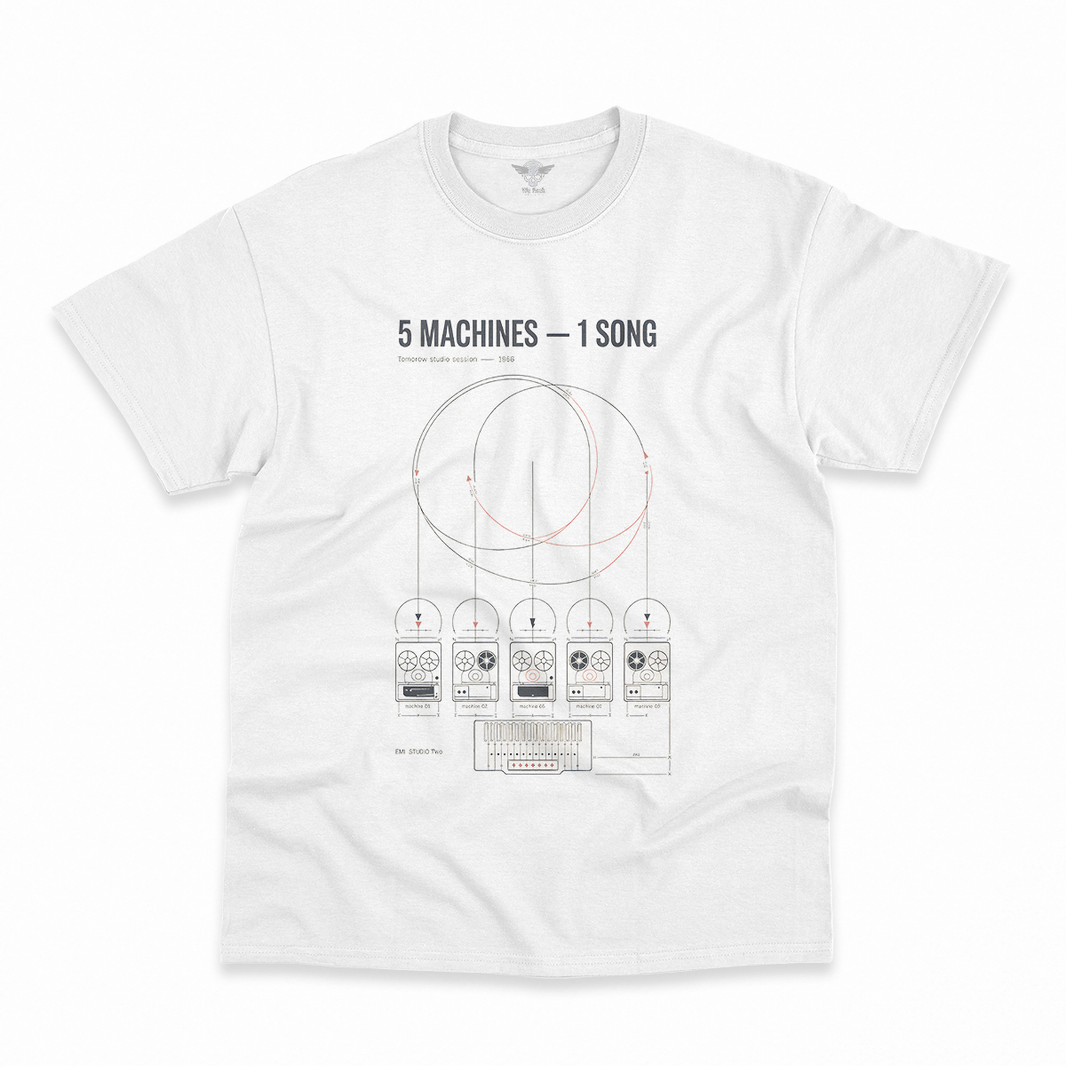 The Studio Became the Instrument — London 1967 Rock Tee — Scholar Edition I