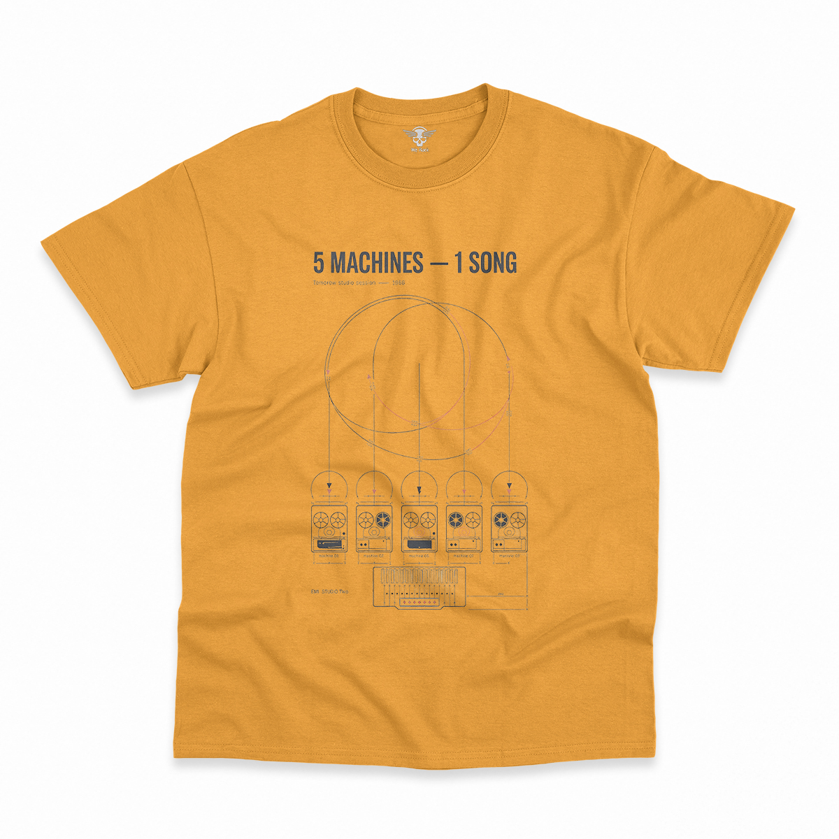 The Studio Became the Instrument — London 1967 Rock Tee — Scholar Edition I