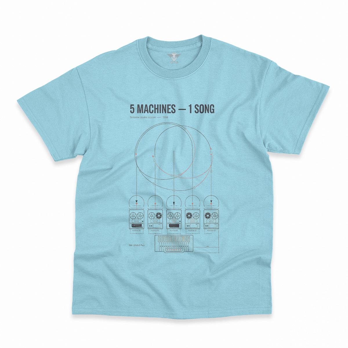 The Studio Became the Instrument — London 1967 Rock Tee — Scholar Edition I