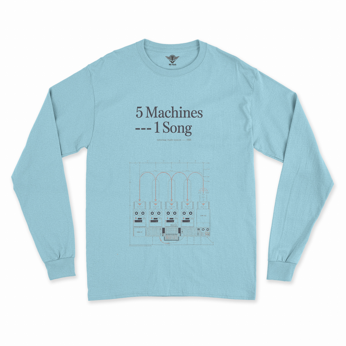 The Studio Became the Instrument — London 1967 Rock Tee — Scholar Edition II