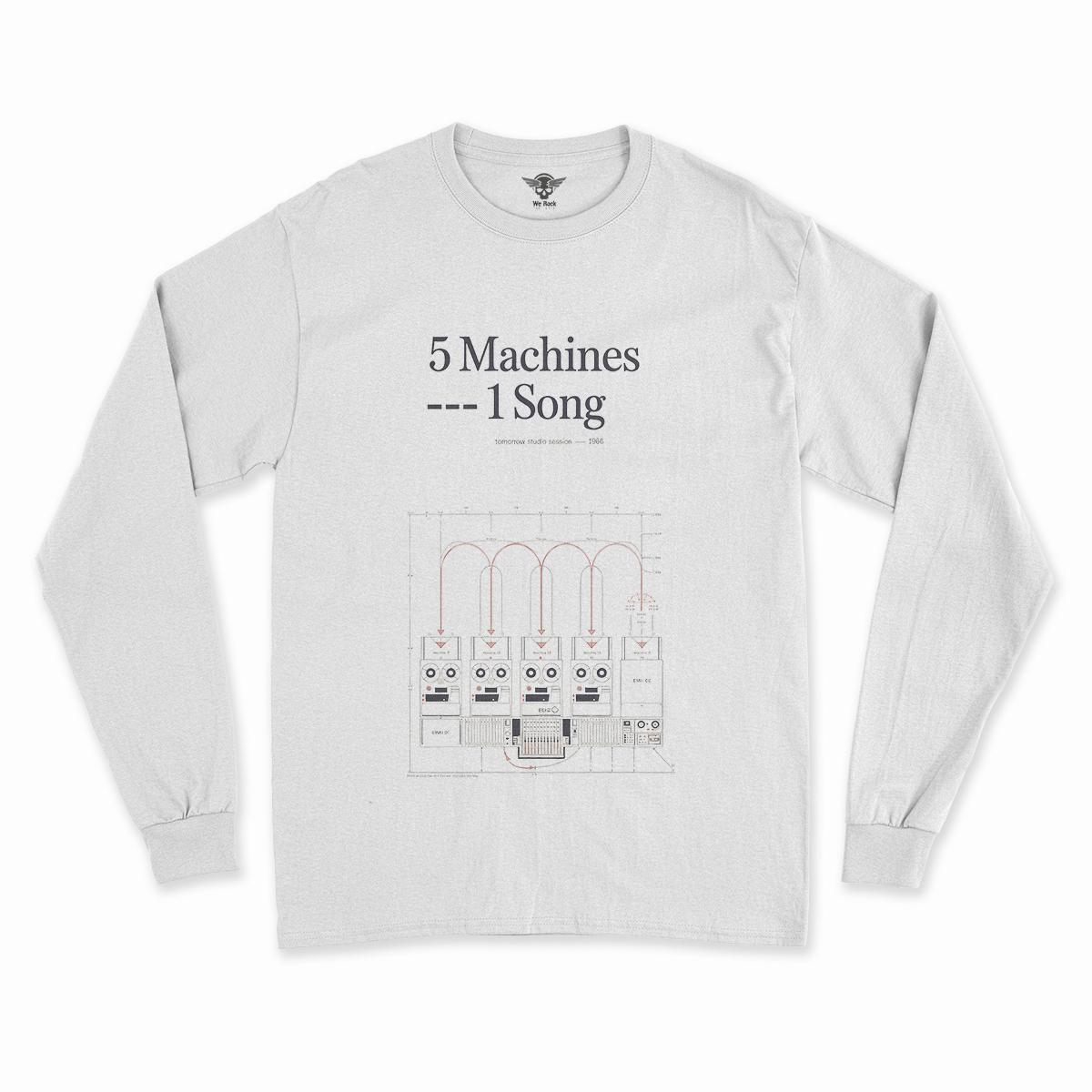 The Studio Became the Instrument — London 1967 Rock Tee — Scholar Edition II