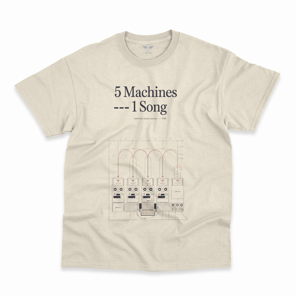 The Studio Became the Instrument — London 1967 Rock Tee — Scholar Edition II