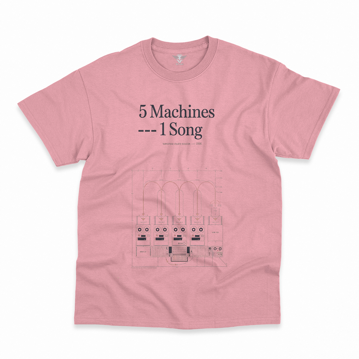The Studio Became the Instrument — London 1967 Rock Tee — Scholar Edition II