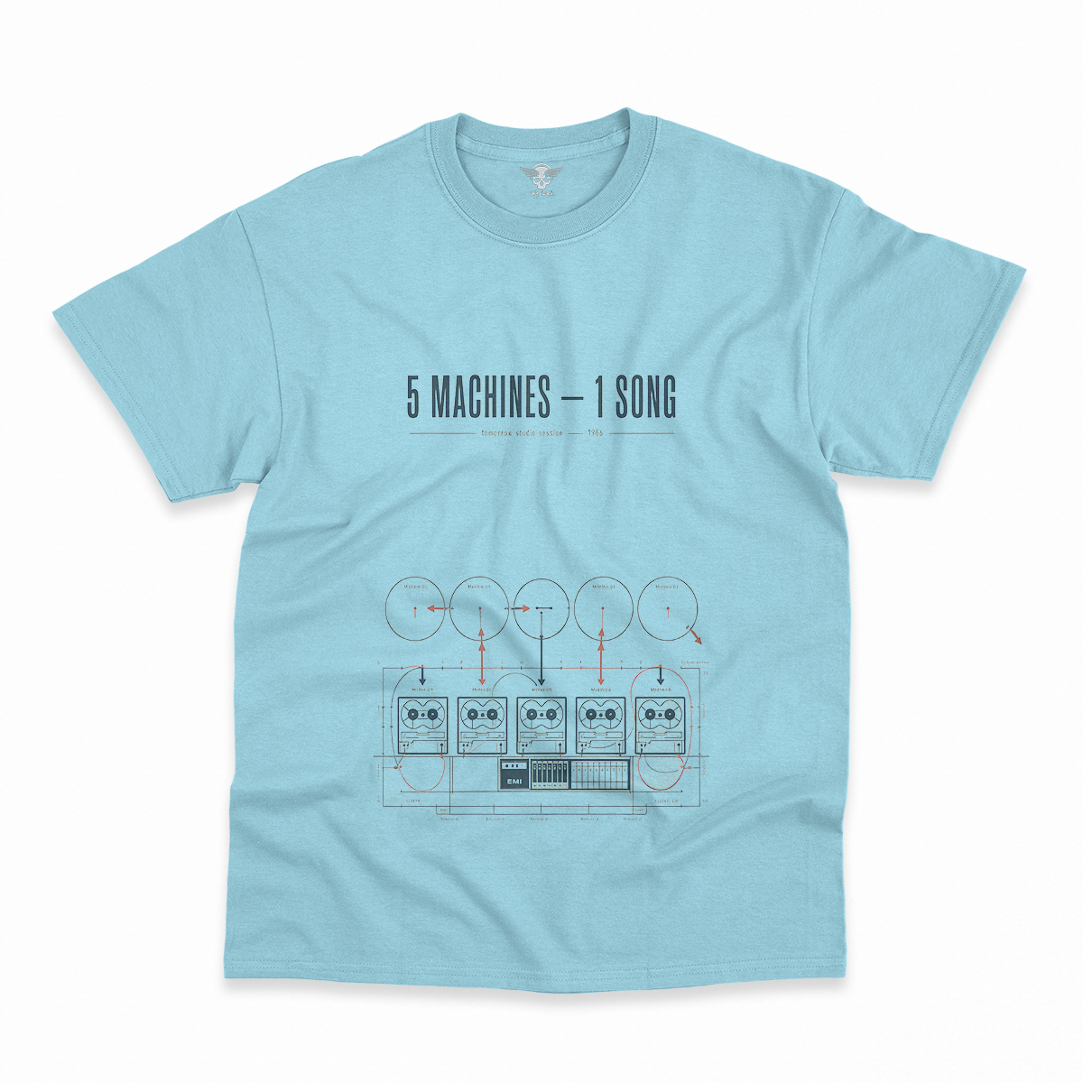 The Studio Became the Instrument — London 1967 Rock Tee — Scholar Edition III