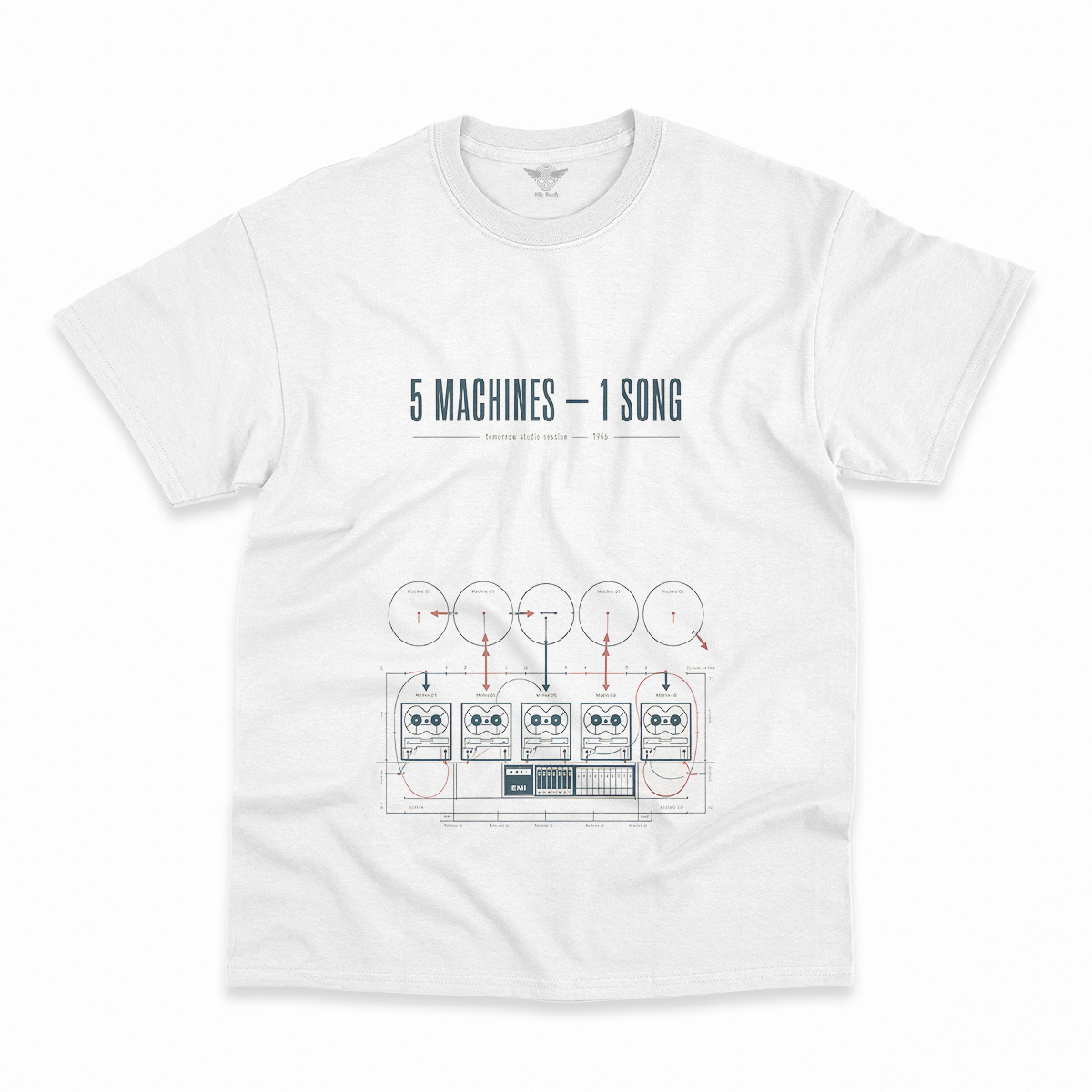 The Studio Became the Instrument — London 1967 Rock Tee — Scholar Edition III