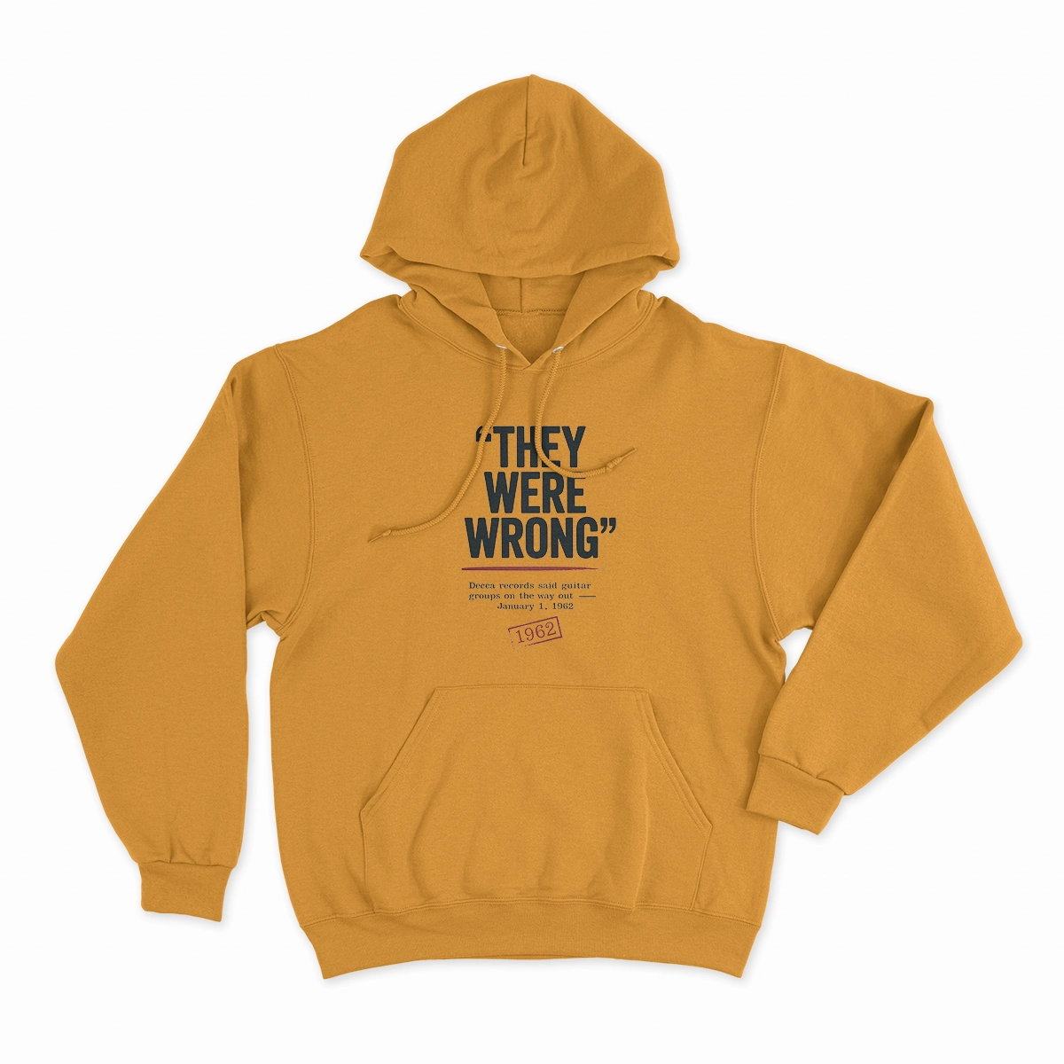 They Were Wrong — 1962 Rejected Underdog Rock Tee