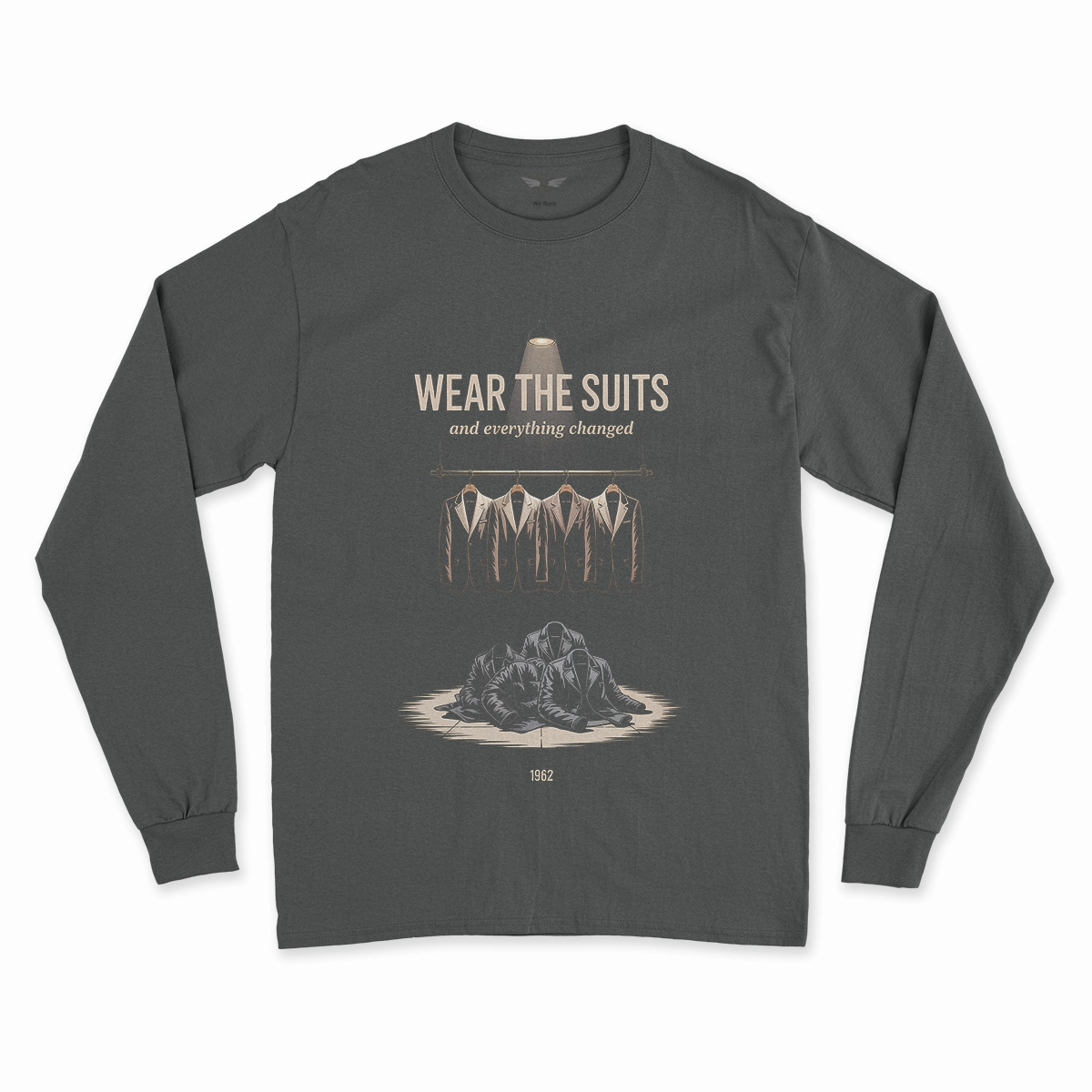 Wear the Suits — 1962 Transformation Rock Heritage Tee — Design I
