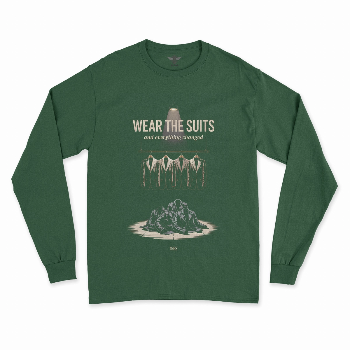 Wear the Suits — 1962 Transformation Rock Heritage Tee — Design I