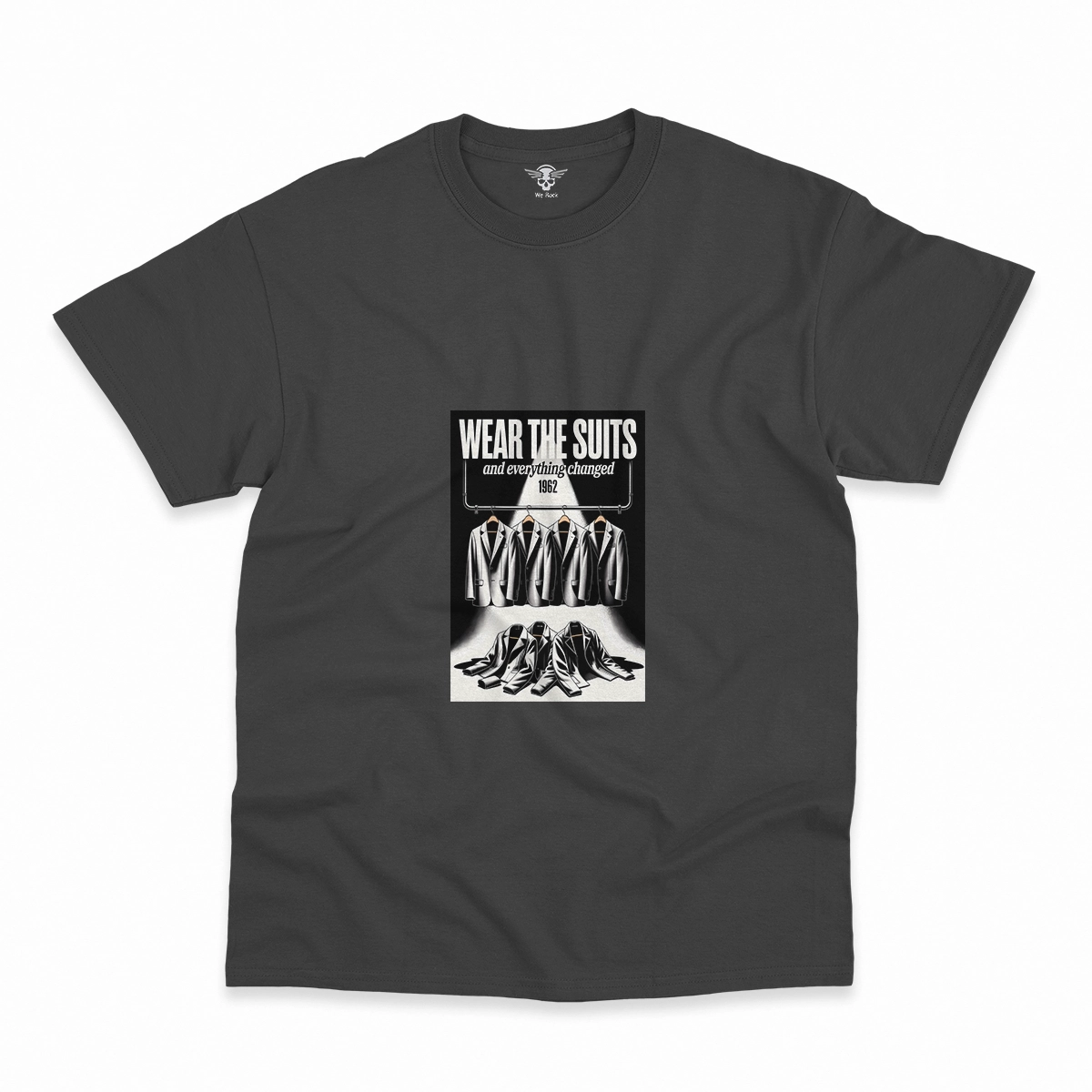 Wear the Suits — 1962 Transformation Rock Heritage Tee — Design II
