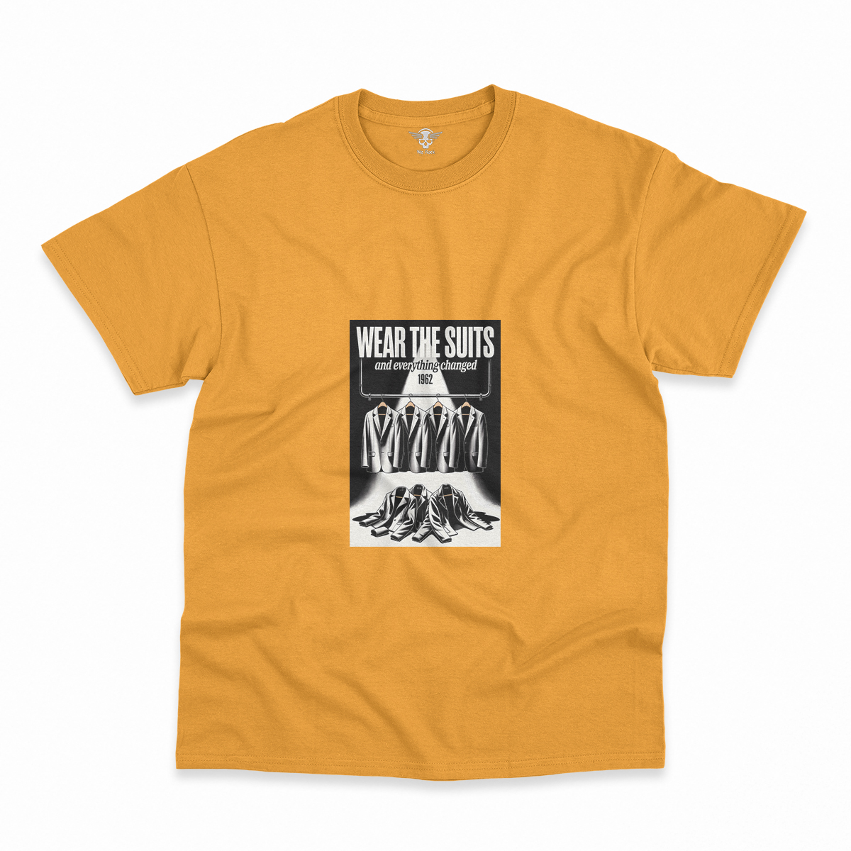 Wear the Suits — 1962 Transformation Rock Heritage Tee — Design II