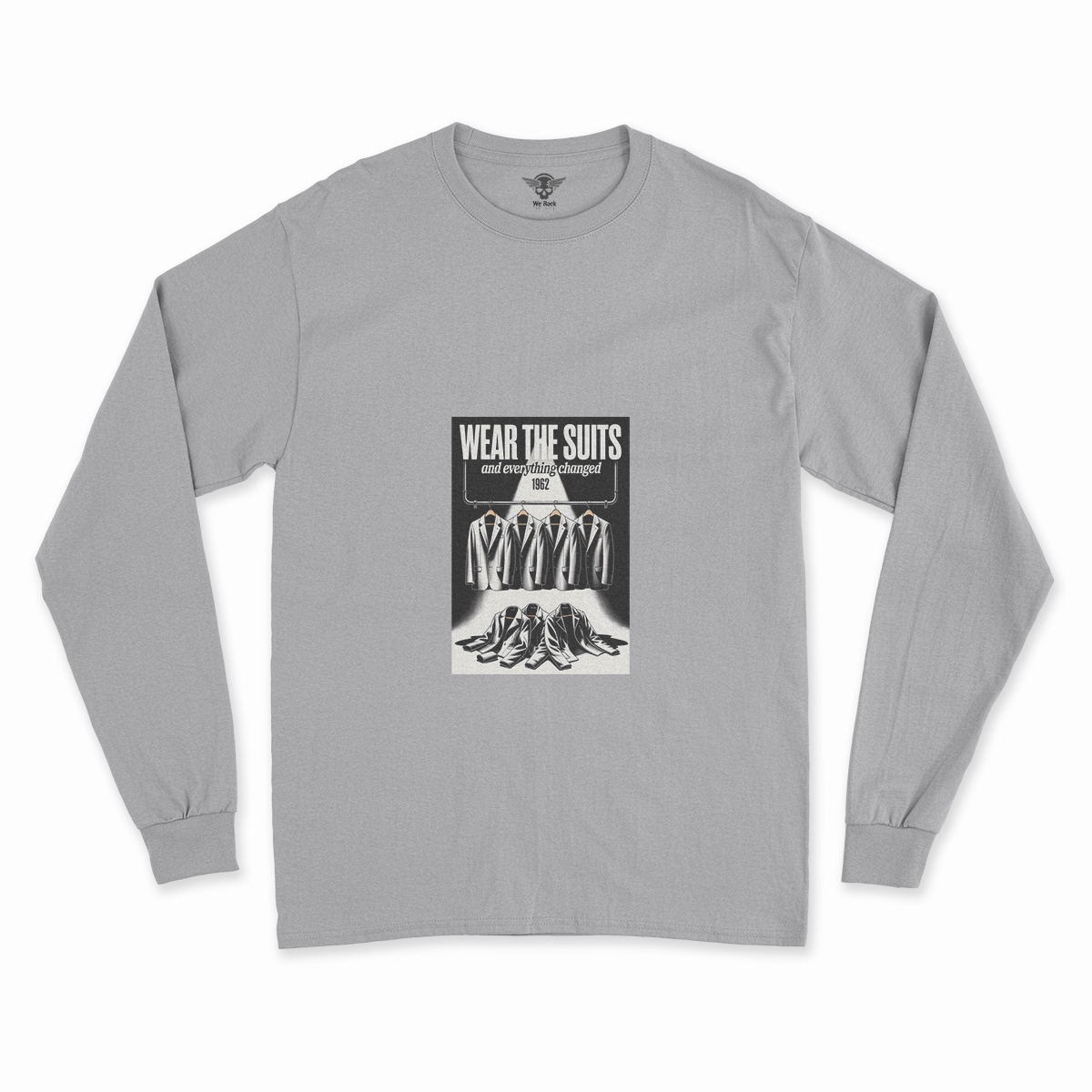 Wear the Suits — 1962 Transformation Rock Heritage Tee — Design II