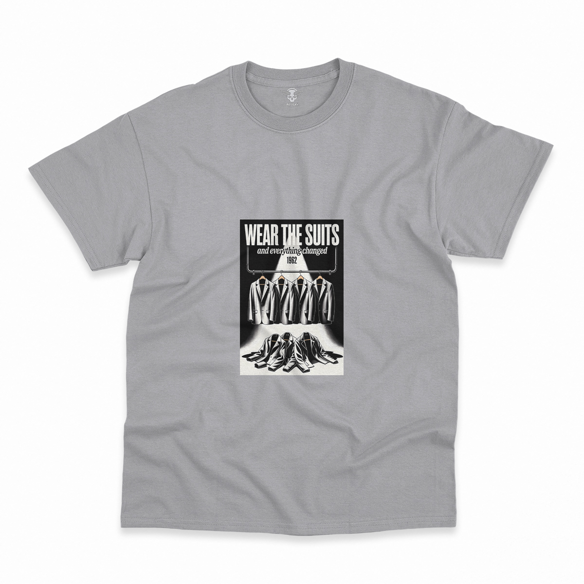 Wear the Suits — 1962 Transformation Rock Heritage Tee — Design II