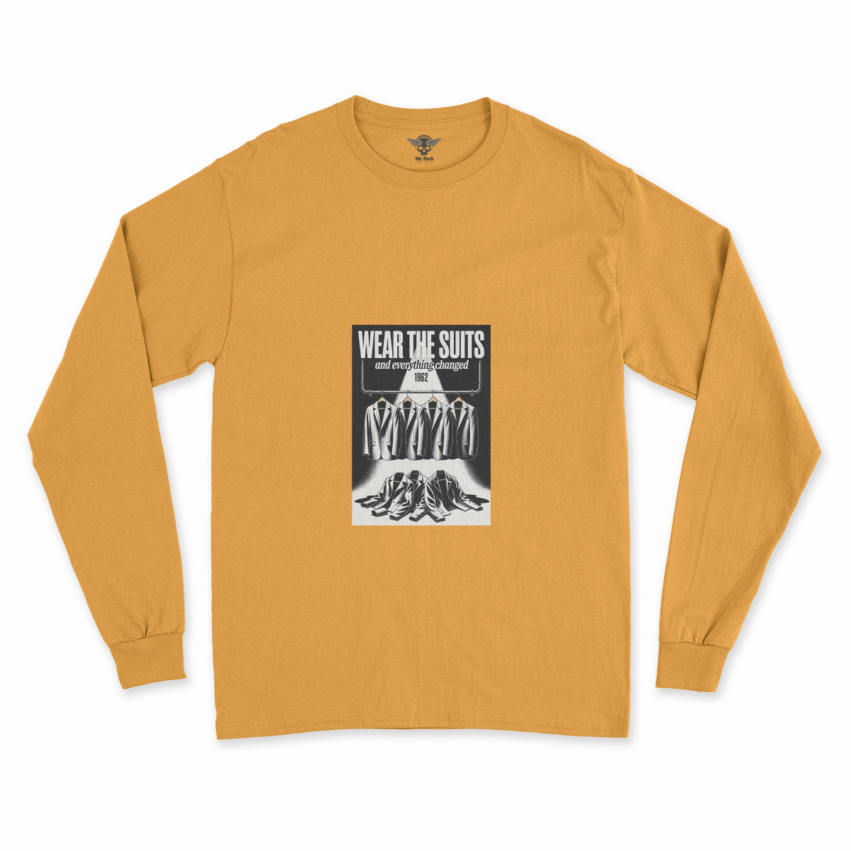 Wear the Suits — 1962 Transformation Rock Heritage Tee — Design II
