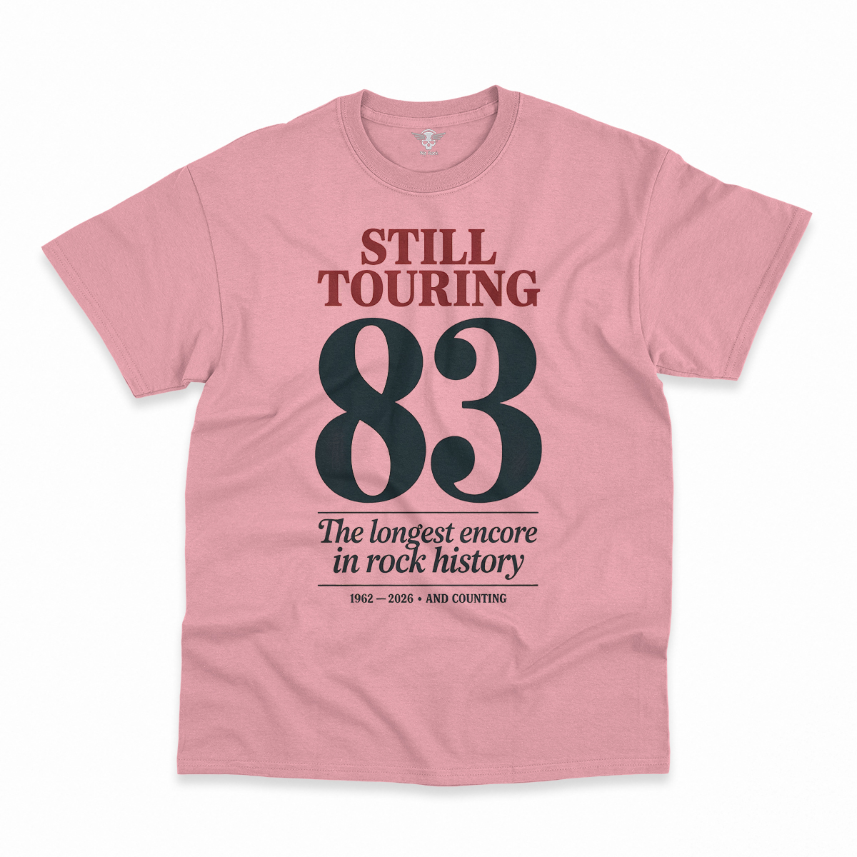 Wings Over the World — The Music Never Stopped Touring Rock Tee — Tour Edition