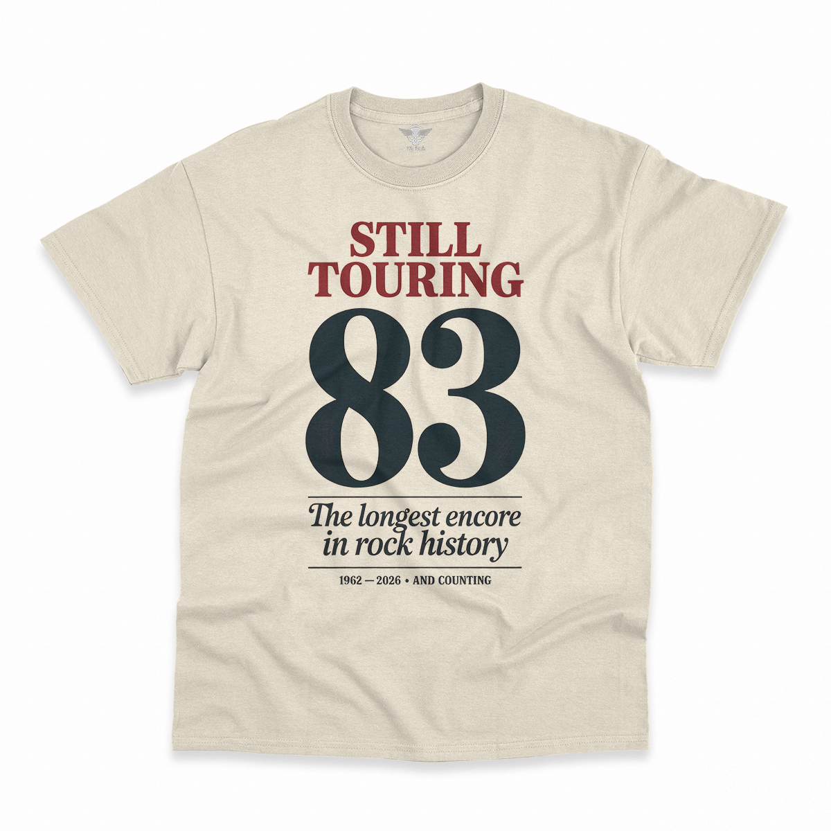 Wings Over the World — The Music Never Stopped Touring Rock Tee — Tour Edition