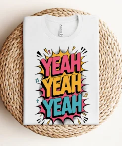 Yeah Yeah Yeah — 1963 Pop Art Rock Heritage Tee