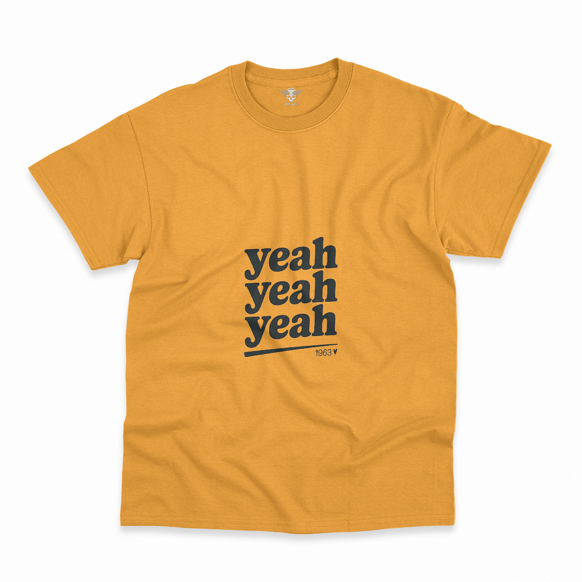 Yeah Yeah Yeah — 1963 Pop Art Rock Heritage Tee — New Wave Edition