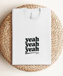 Yeah Yeah Yeah — 1963 Pop Art Rock Heritage Tee — New Wave Edition