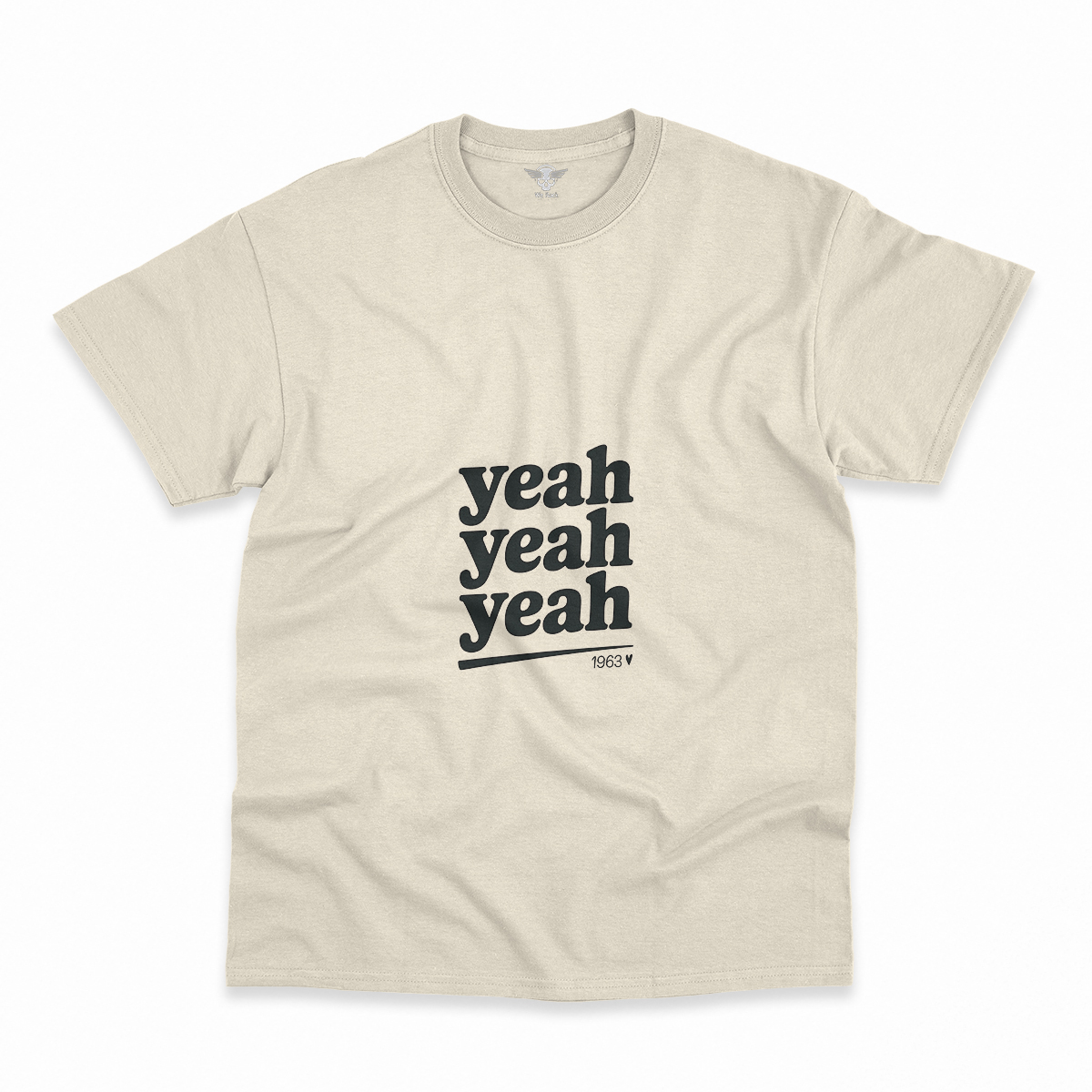 Yeah Yeah Yeah — 1963 Pop Art Rock Heritage Tee — New Wave Edition